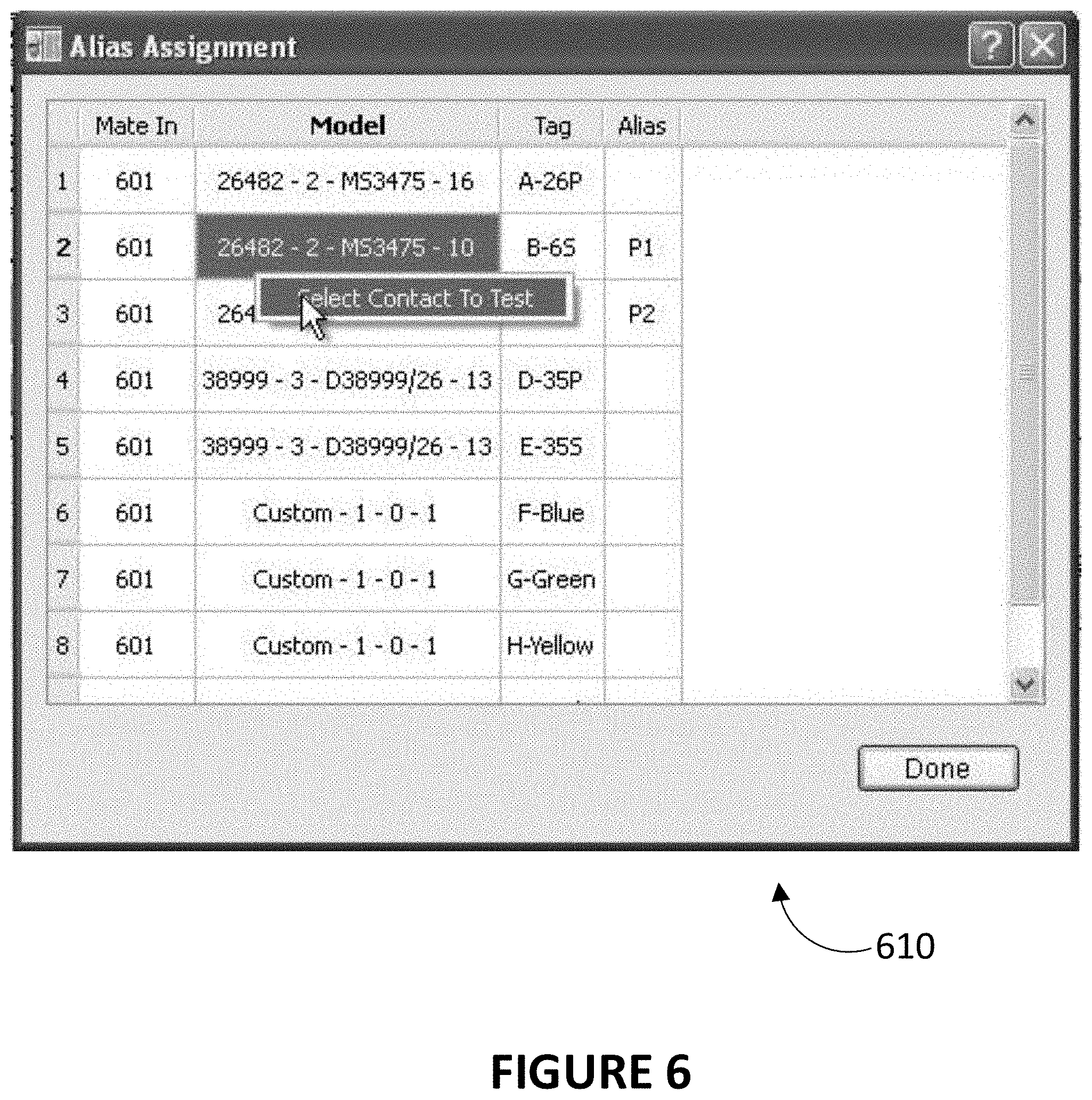 Patent US11776422 Figure 6 – Method for assembling or repairing a connectorized electrical equipment in an environment