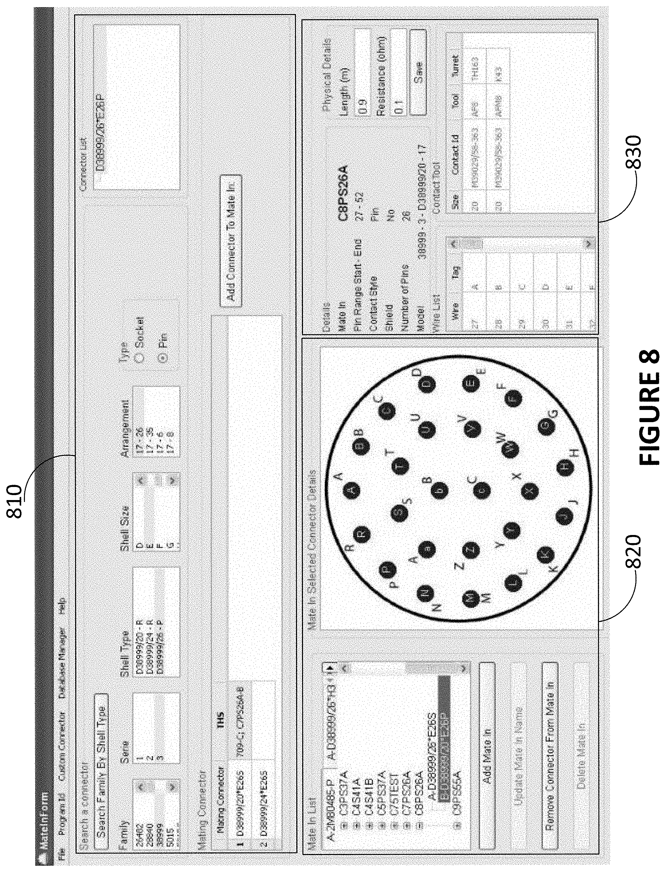 Patent US11776422 Figure 8 – Method for assembling or repairing a connectorized electrical equipment in an environment