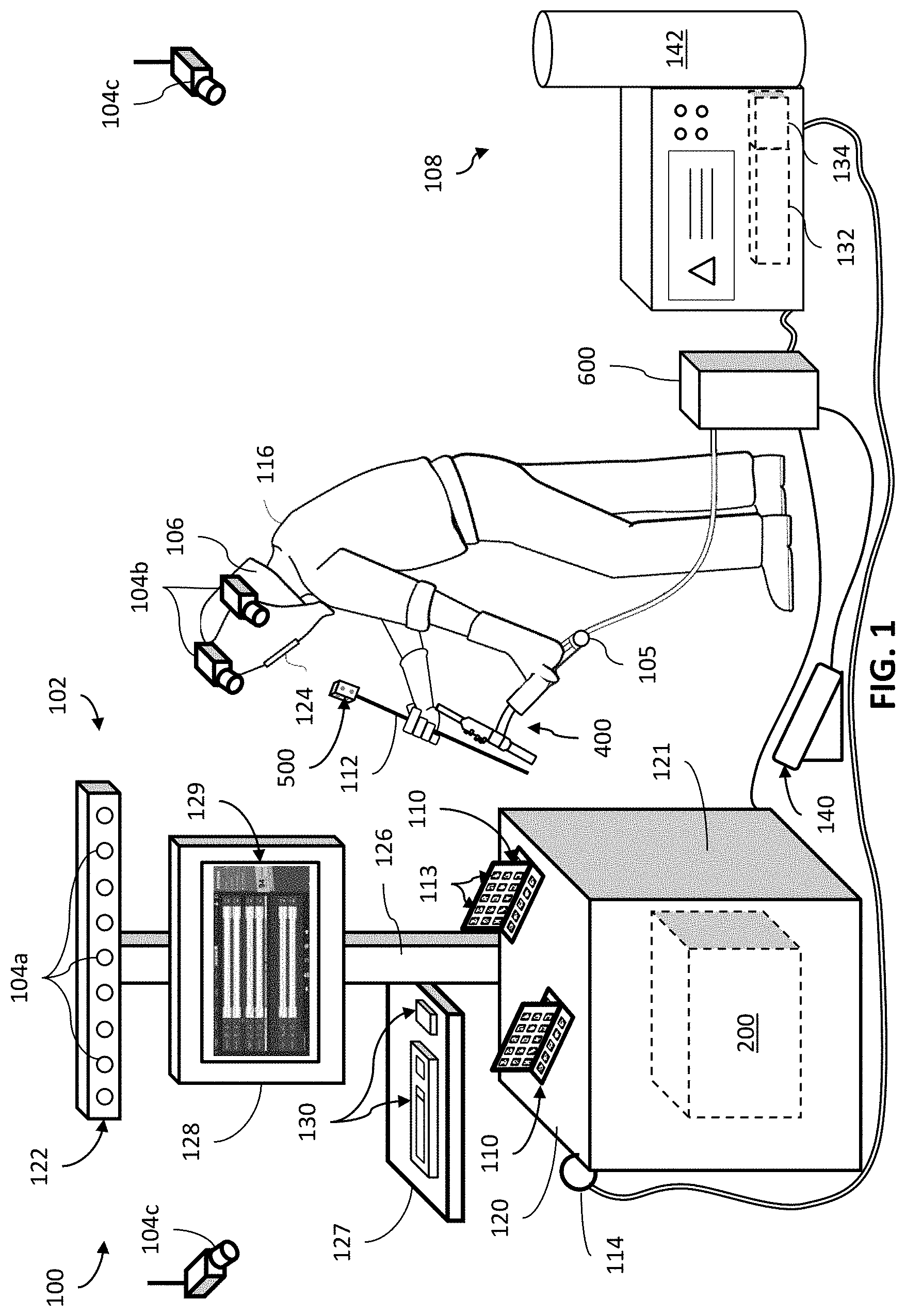 Patent US11776423 Figure 1 – Connection boxes for gas tungsten arc welding training systems