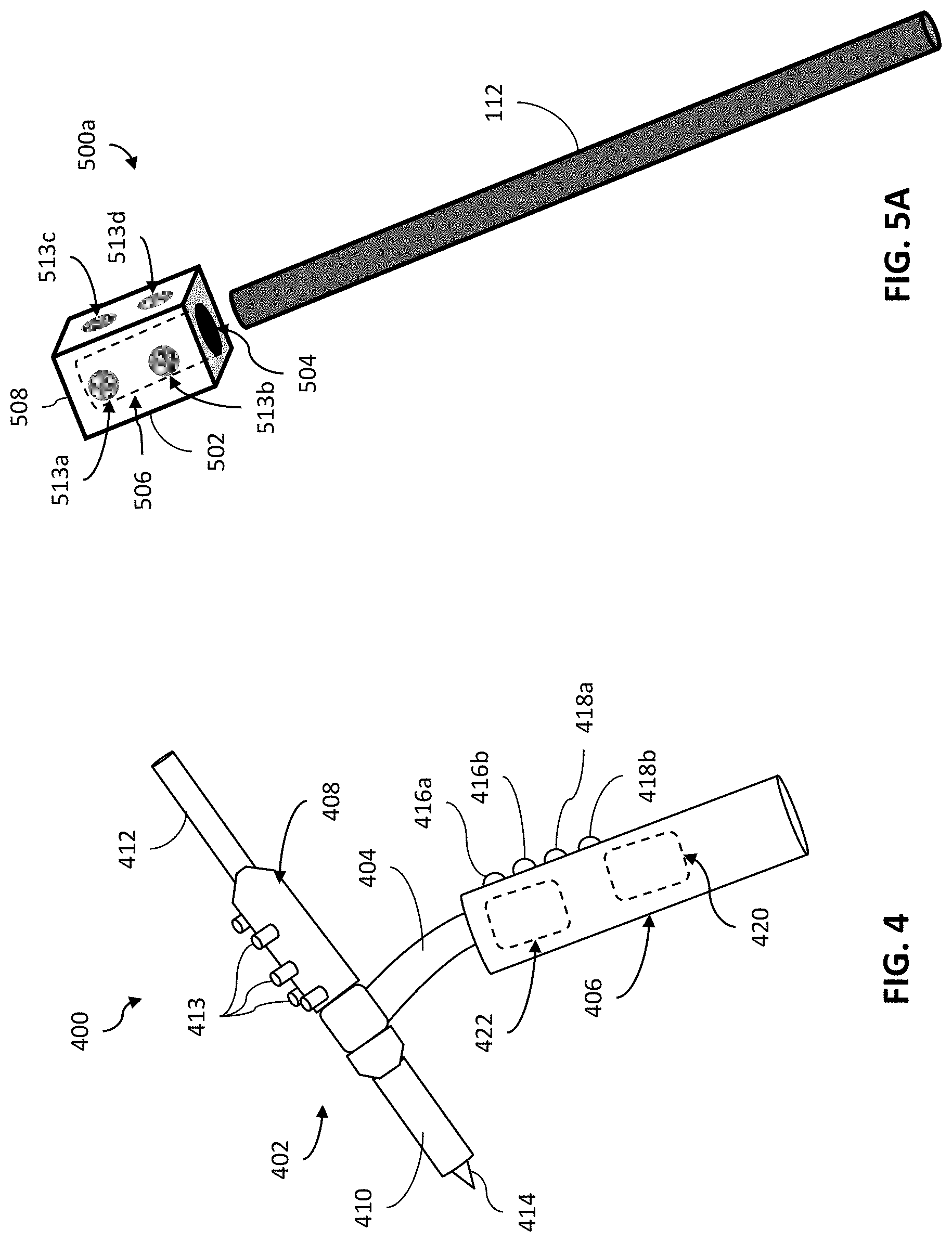 Patent US11776423 Figure 4 – Connection boxes for gas tungsten arc welding training systems