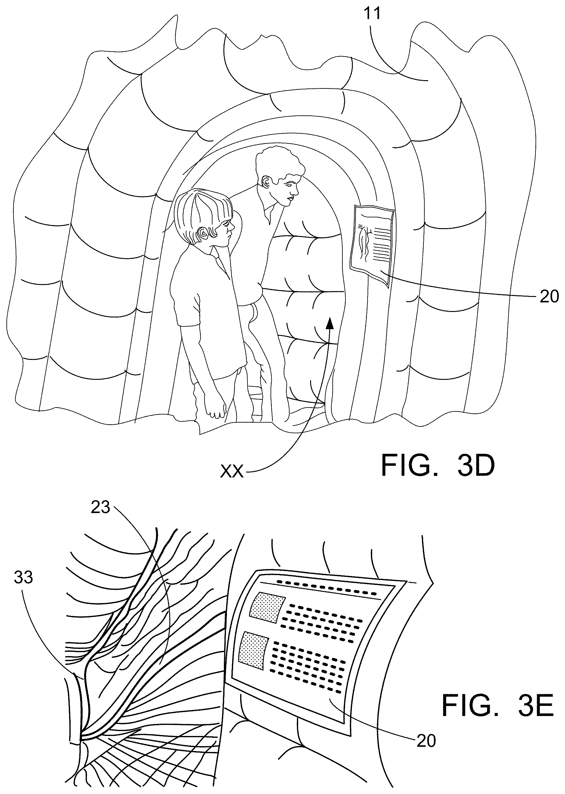 Patent US11776427 Figure 4 – Inflatable exhibit of a human heart and method