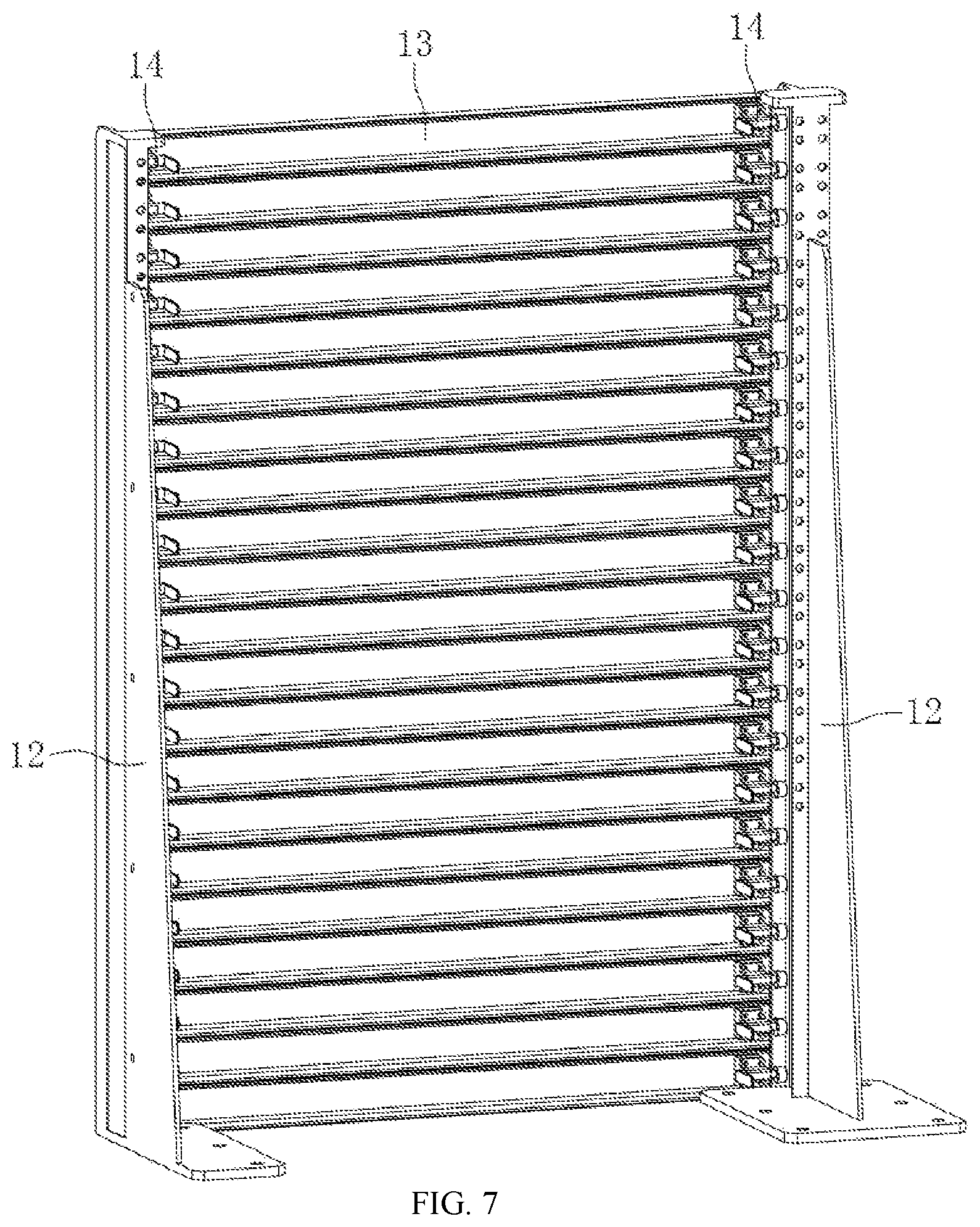 Patent US11776430 Figure 7 – Assembled structure container and plateform of seismic fault simulation test