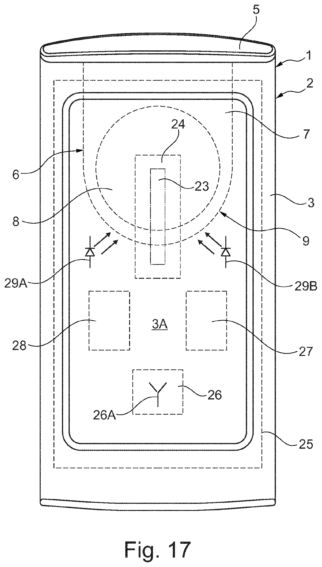 Patent US11776433 Figure 7 – Battery-operated electronic label