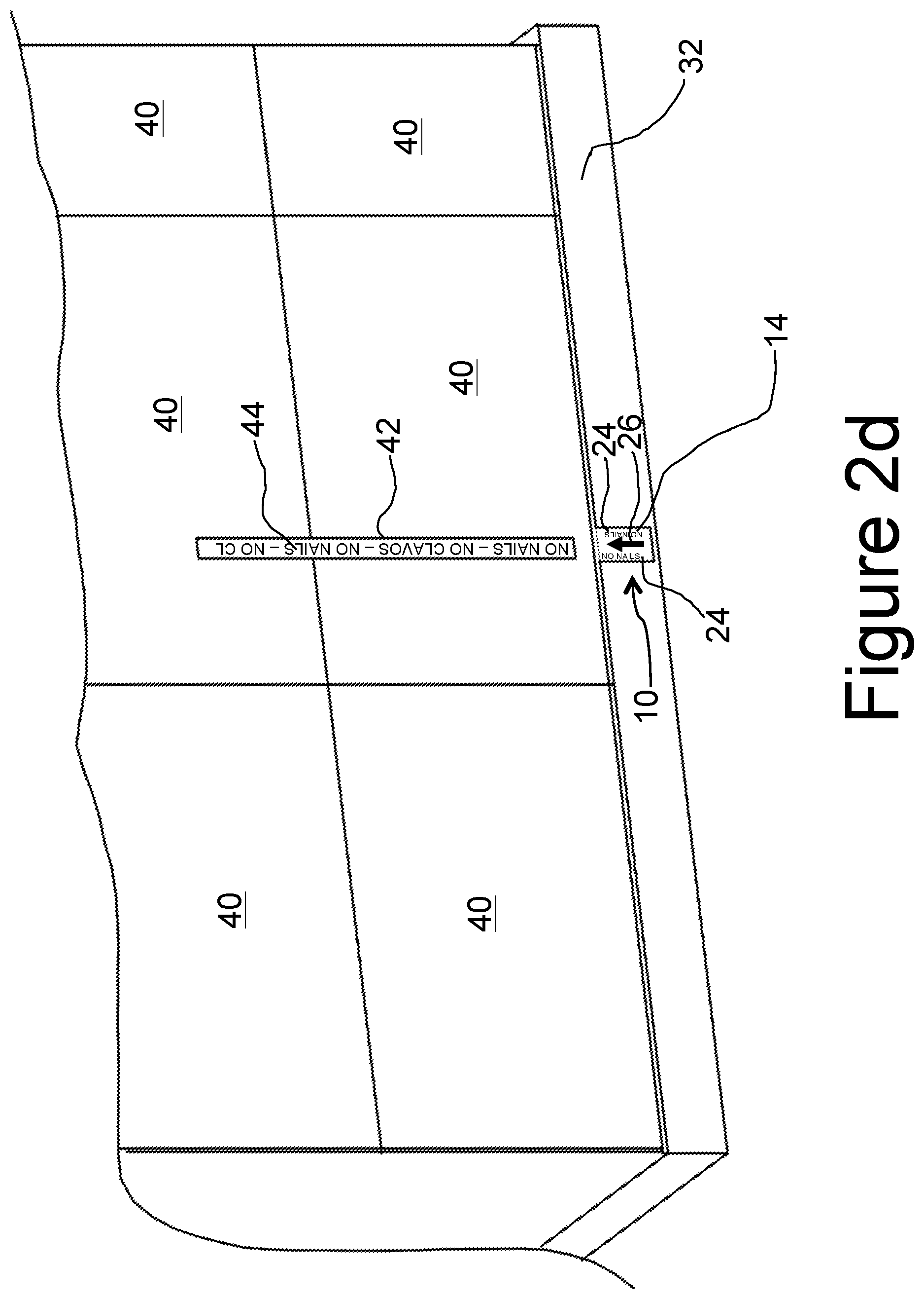 Patent US11776434 Figure 6 – Method and apparatus for avoidance of damage to concealed mechanical systems such as plumbing and the like