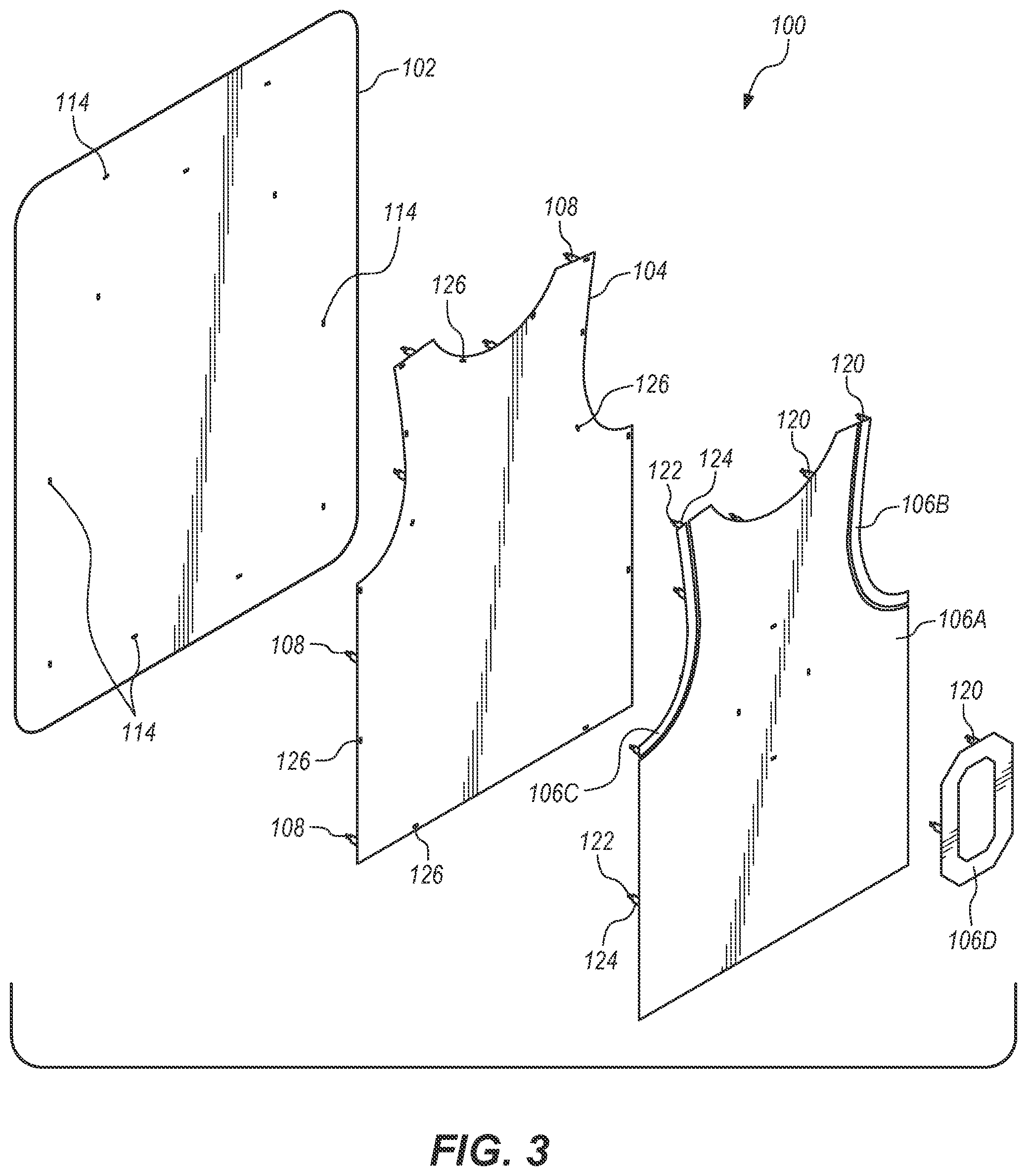 Patent US11776435 Figure 3 – Layered metal display