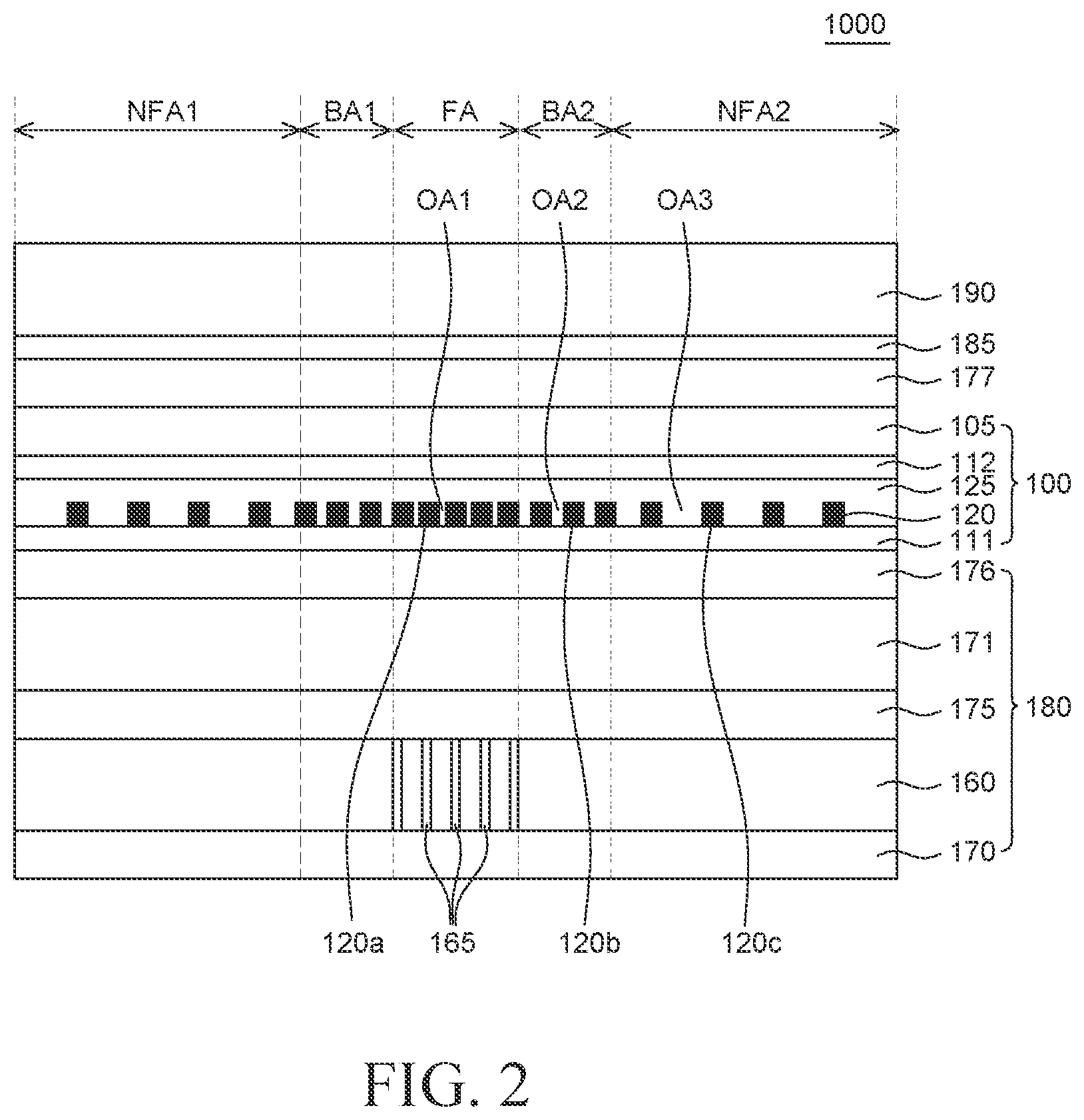 Patent US11776436 Figure 2 – Foldable display device