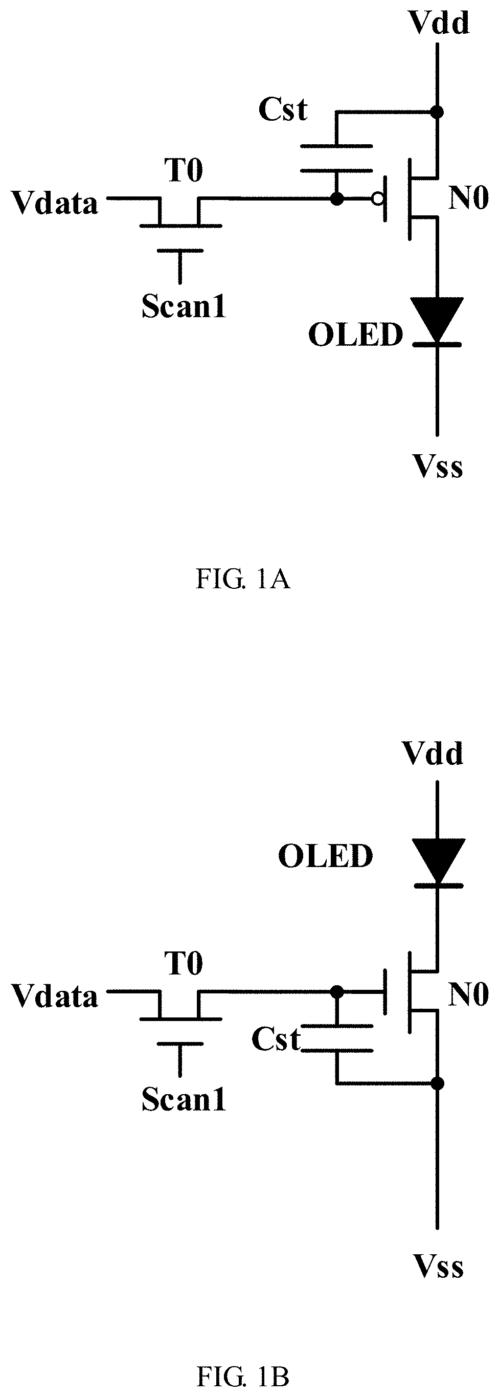 Patent US11776438 — Detecting method of pixel circuit, driving method of display panel and display device — Figure 1