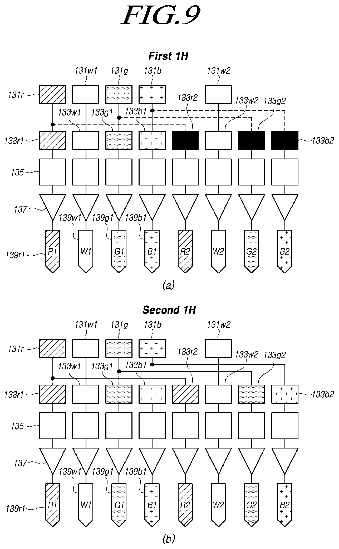 Patent US11776447 Figure 9 – Display device, data driving circuit and display panel