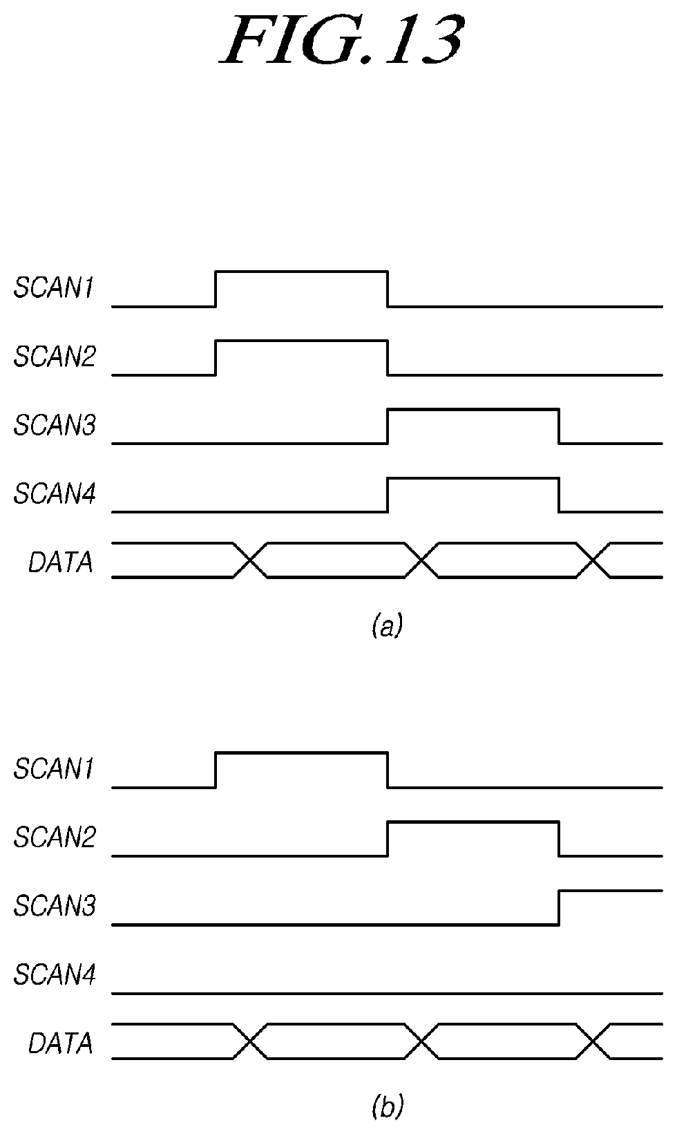 Patent US11776447 Figure 13 – Display device, data driving circuit and display panel