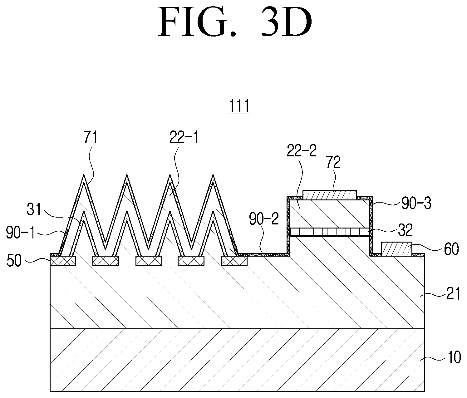 Patent US11776448 Figure 7 – Light emitting diode, manufacturing method of light emitting diode and display device including light emitting diode