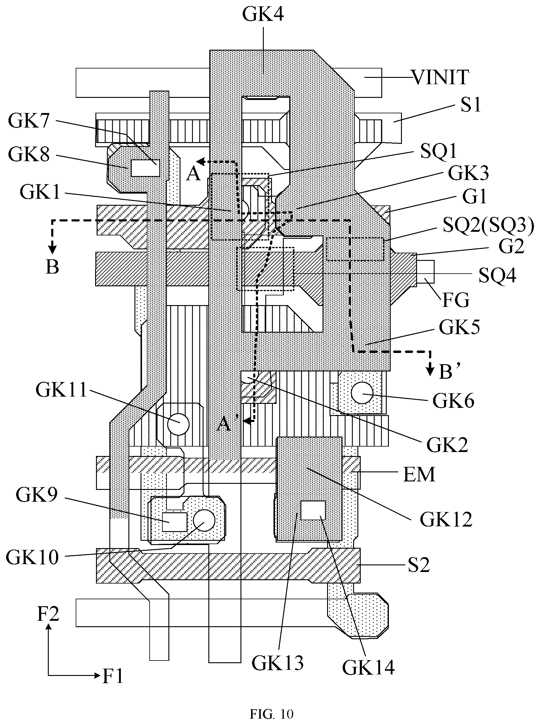 Patent US11776449 Figure 12 – Pixel circuit, display panel and display apparatus