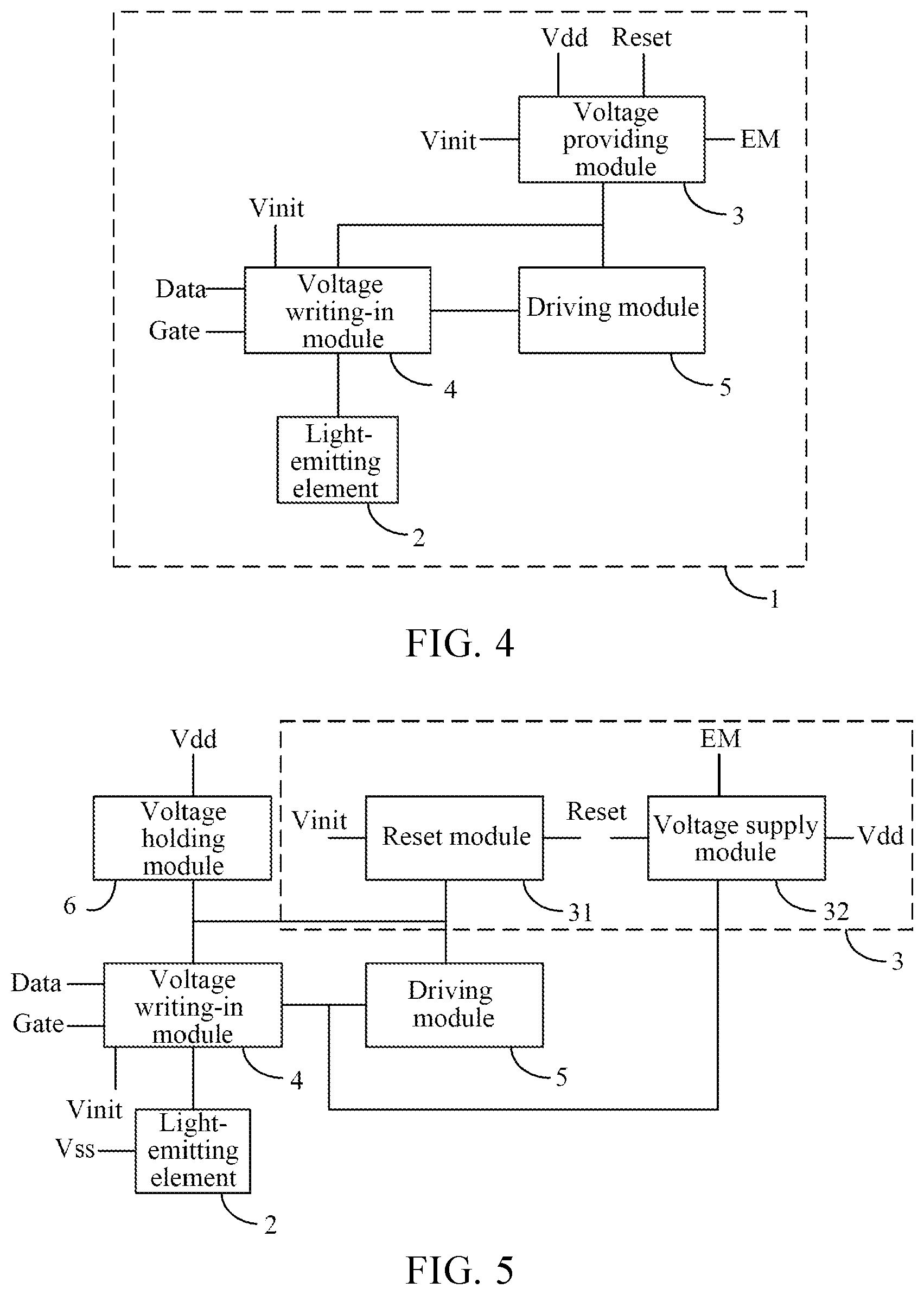 Patent US11776453 Figure 2 – Display Substrate Including Pixel Circuit Receiving Initial Voltage And First Power Supply Voltage To Turn On Driving Module And Driving Method Thereof, And Display Apparatus
