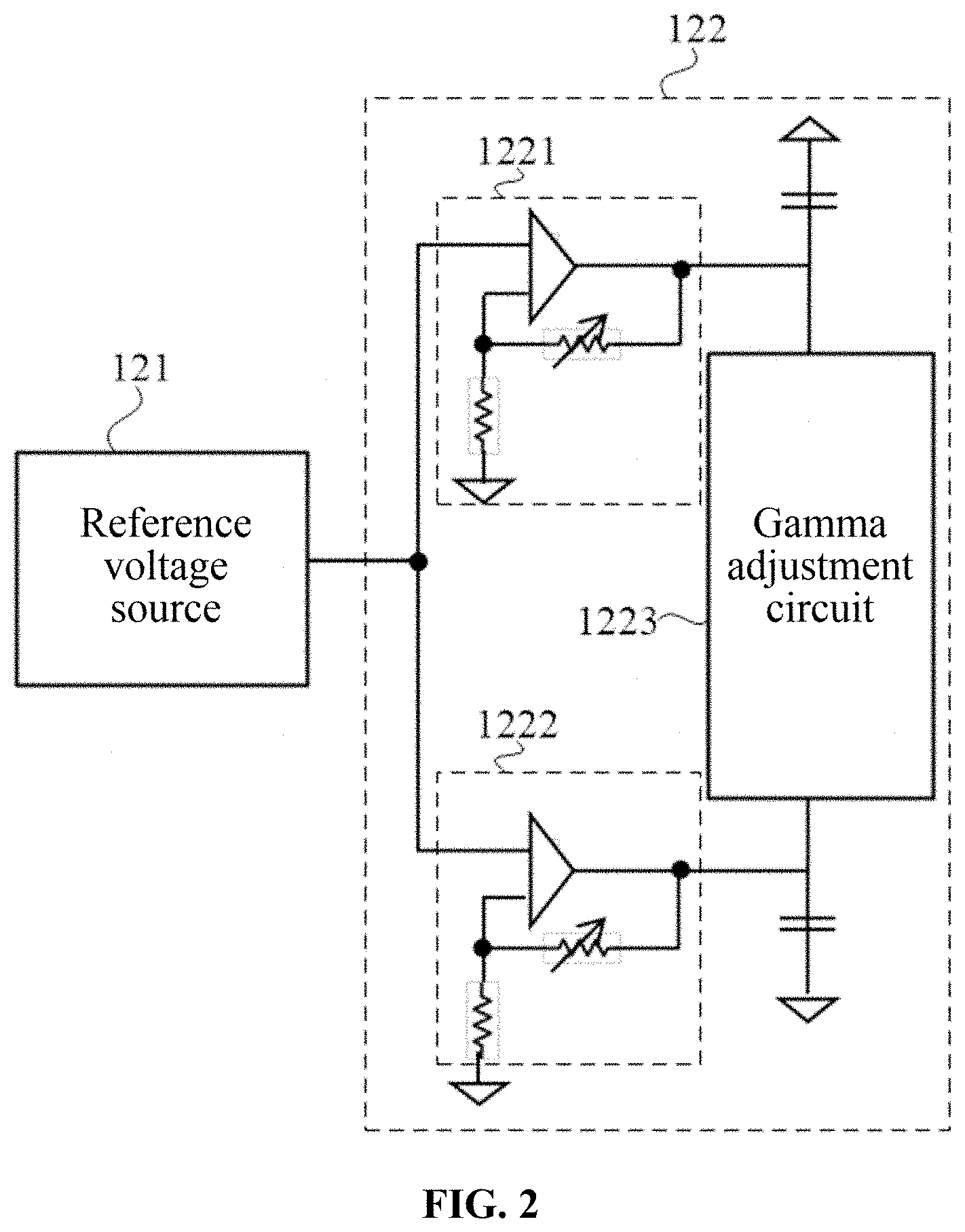 Patent US11776455 Figure 2 – Driving chip and display apparatus