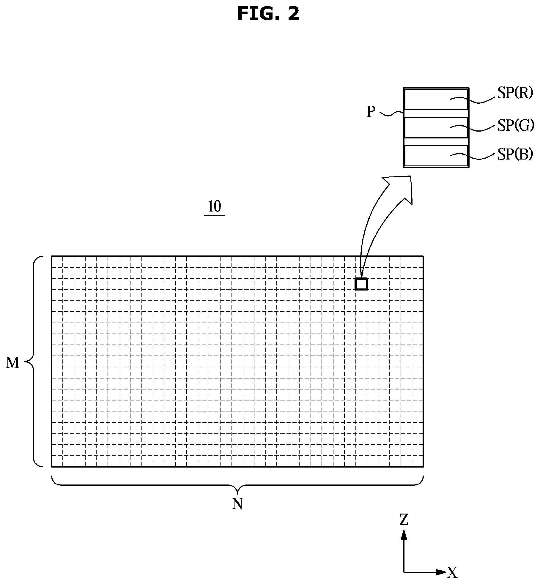 Patent US11776465 Figure 2 – Display module and display apparatus including the same