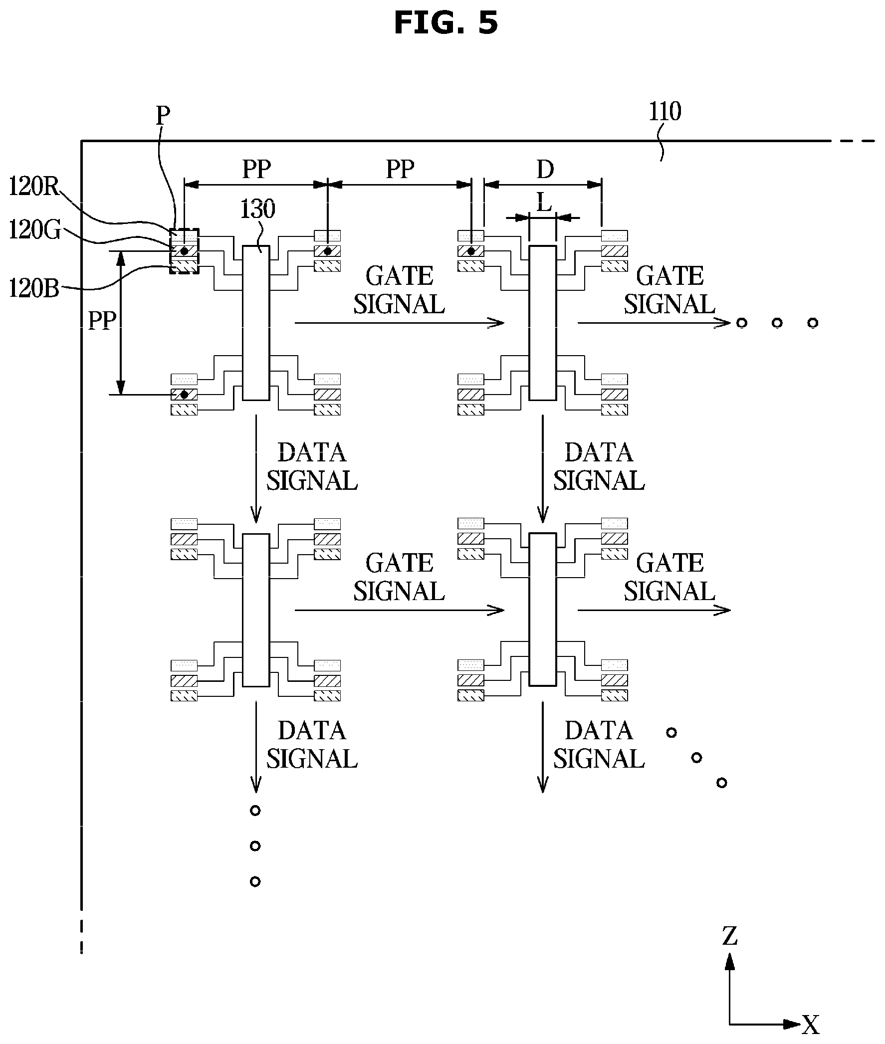 Patent US11776465 Figure 5 – Display module and display apparatus including the same