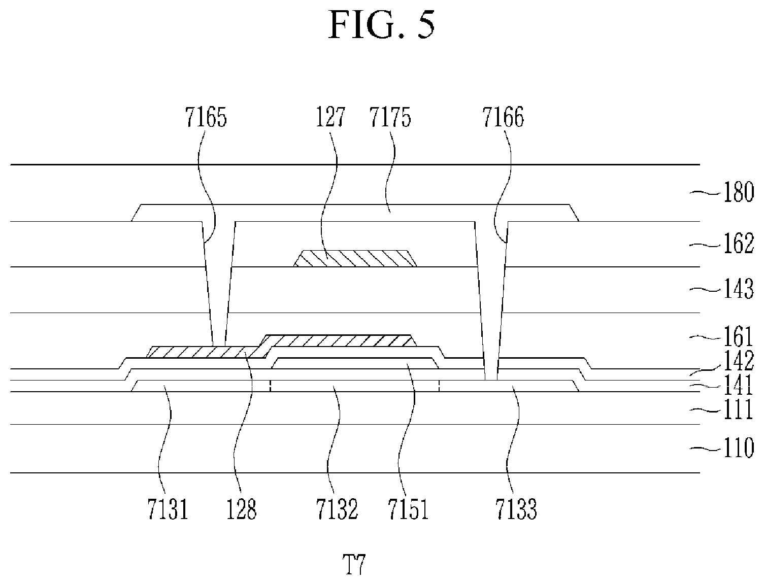 Patent US11776466 Figure 5 – Display device