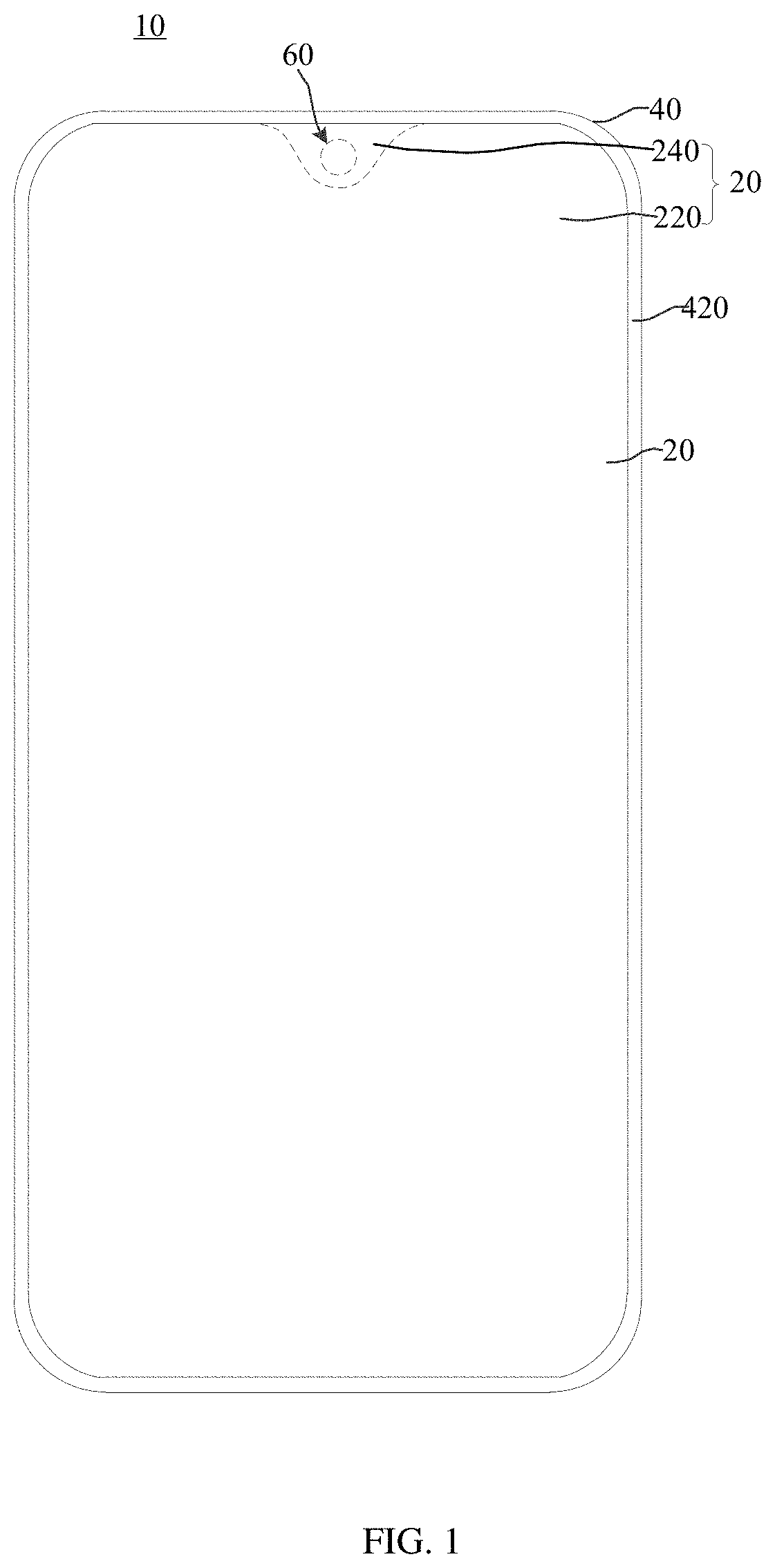 Patent US11776469 Figure 1 – Display apparatus and electronic device