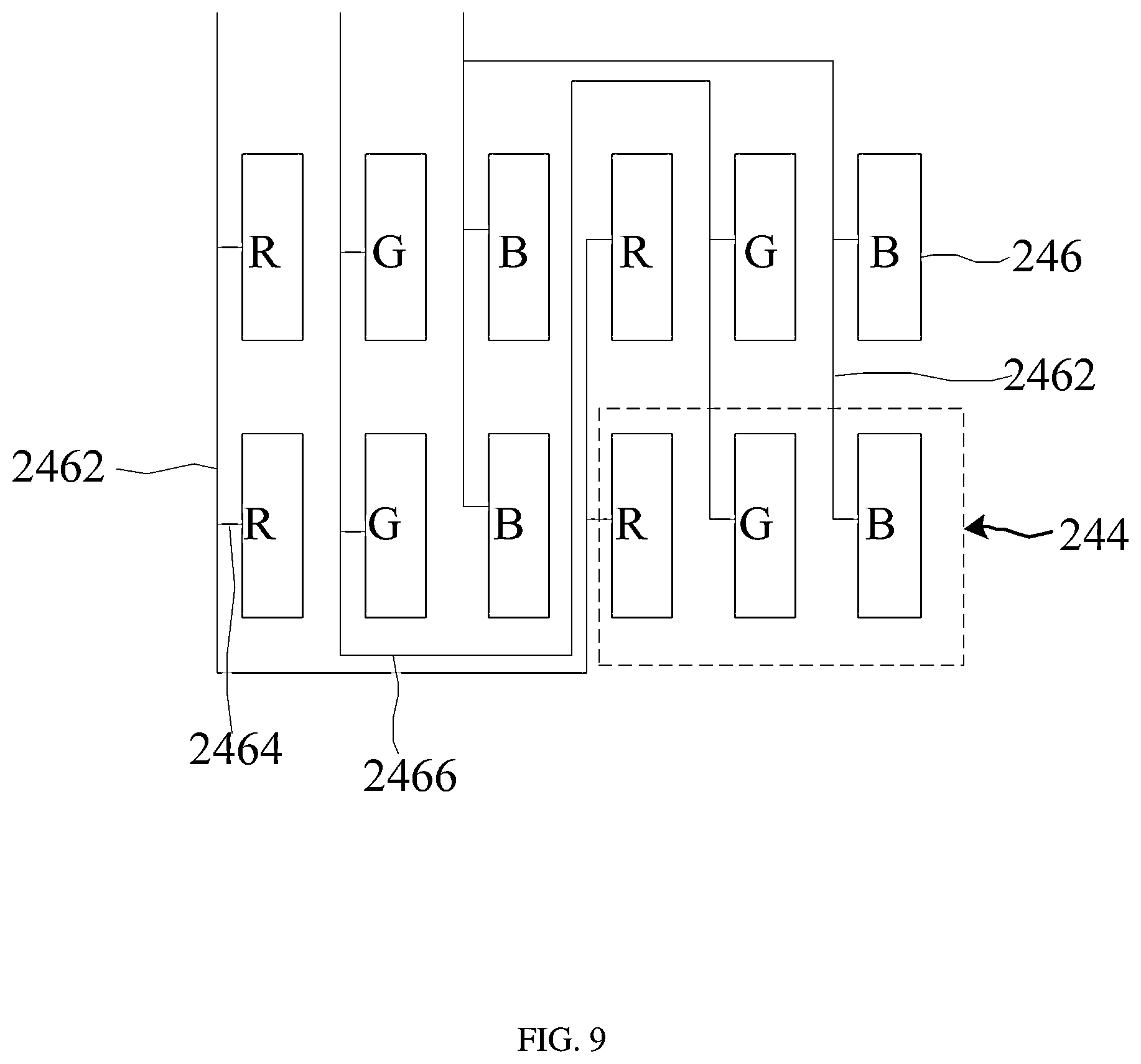 Patent US11776469 Figure 9 – Display apparatus and electronic device