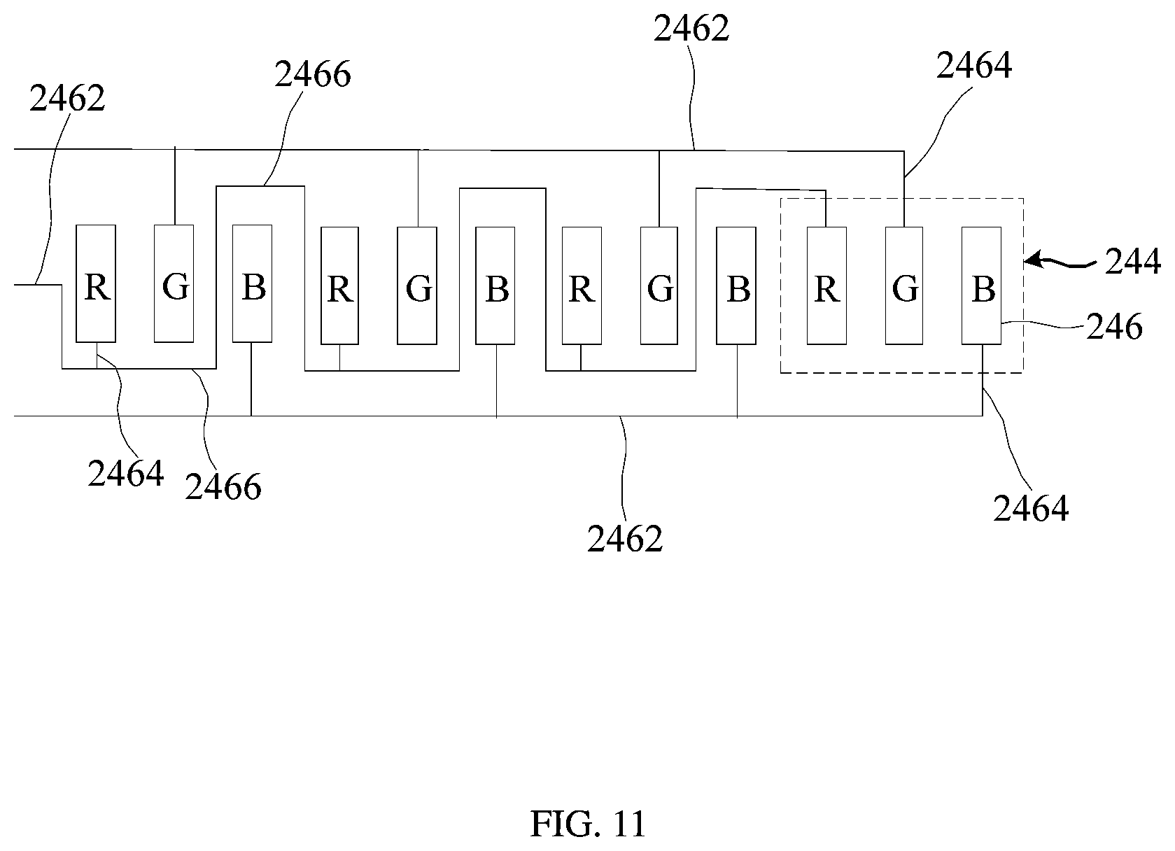 Patent US11776469 Figure 11 – Display apparatus and electronic device
