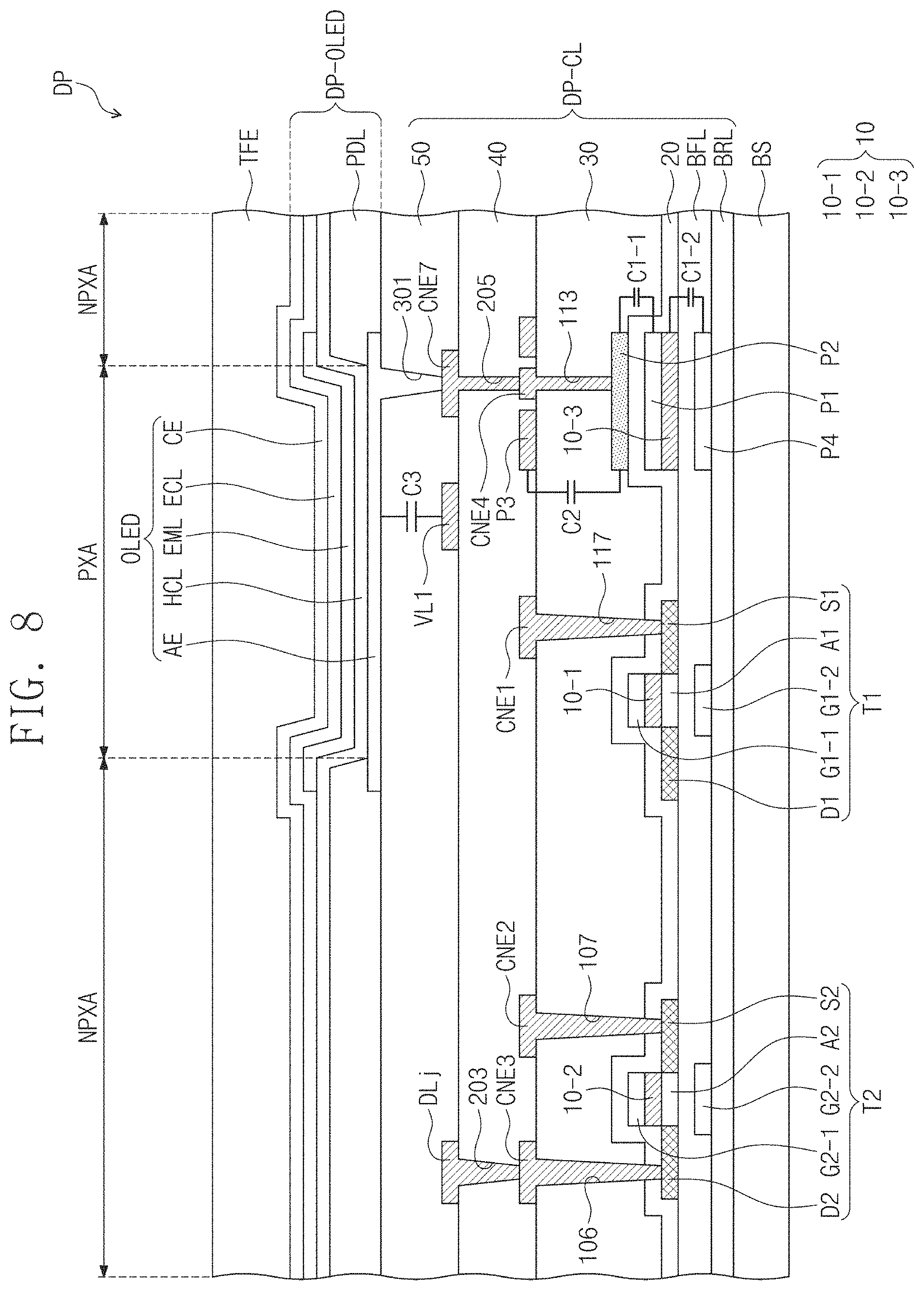 Patent US11776474 Figure 15 – Display device