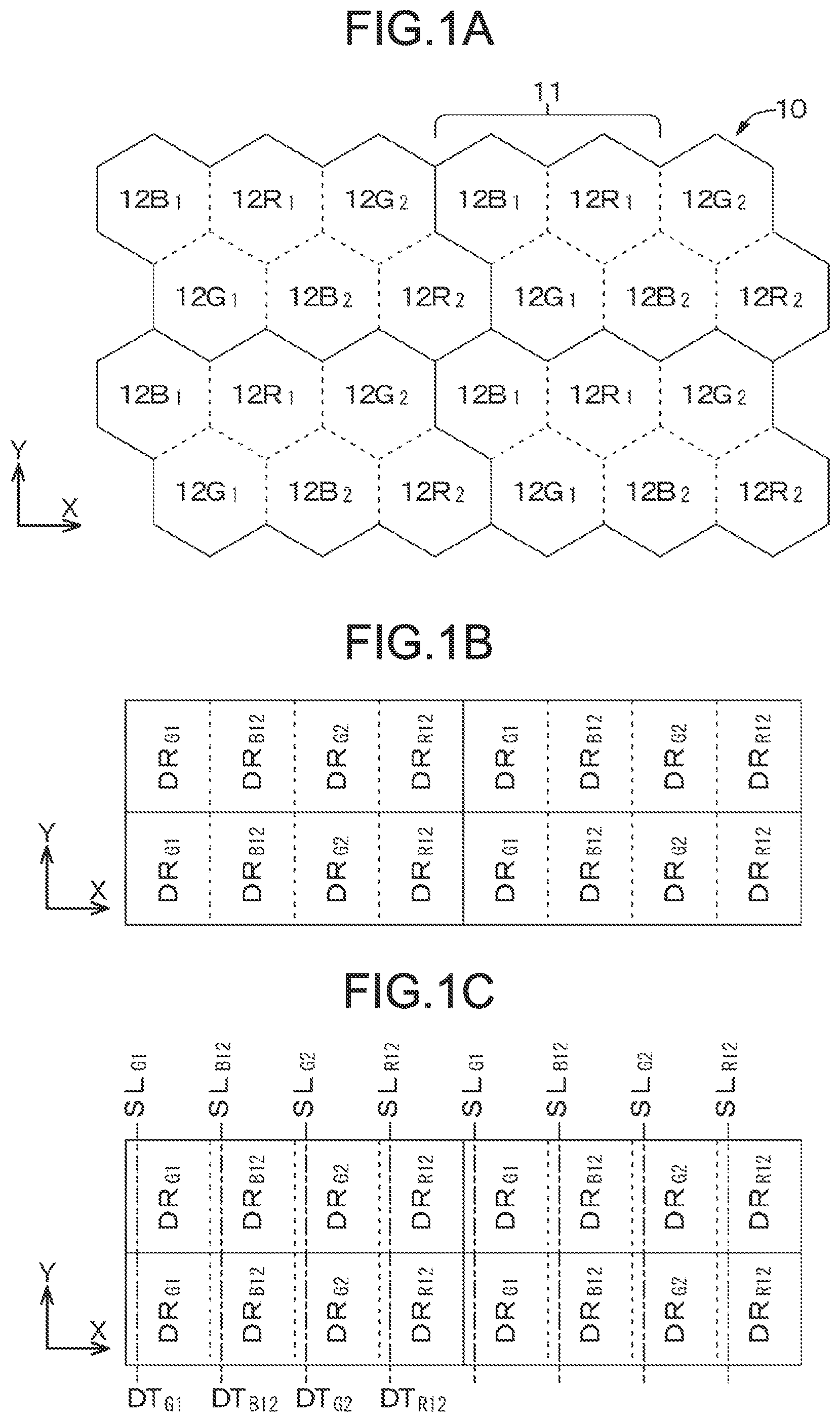 Patent US11776475 Figure 1 – Display device