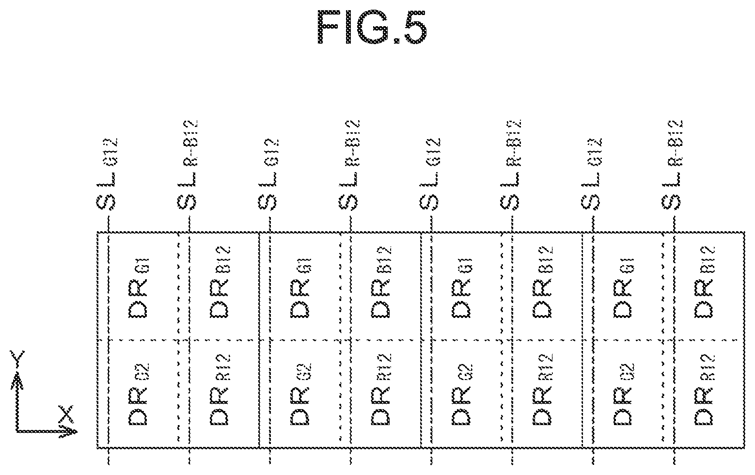 Patent US11776475 Figure 5 – Display device