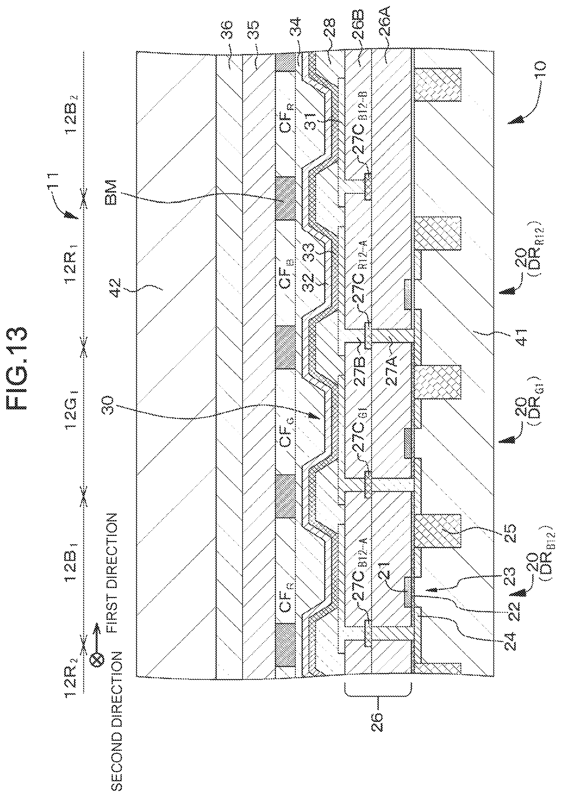 Patent US11776475 Figure 13 – Display device