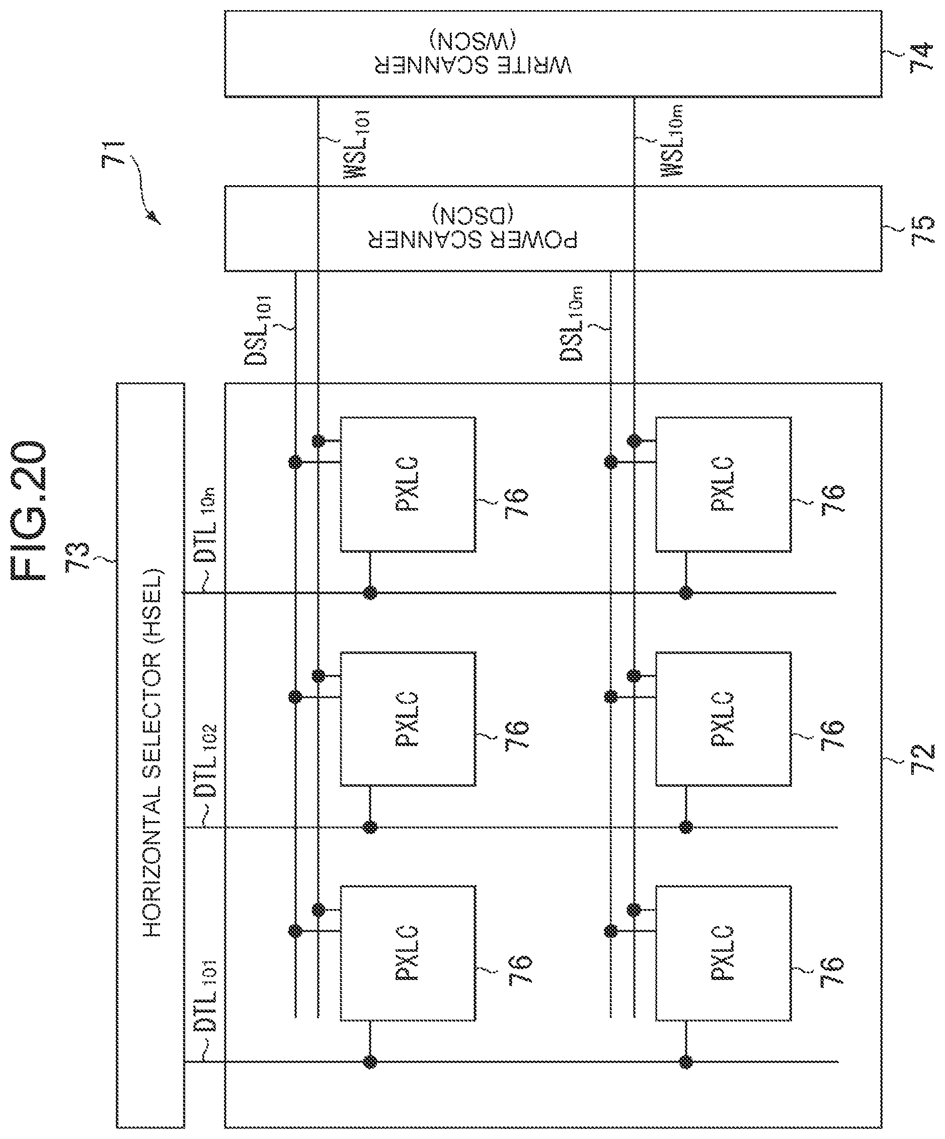 Patent US11776475 Figure 20 – Display device