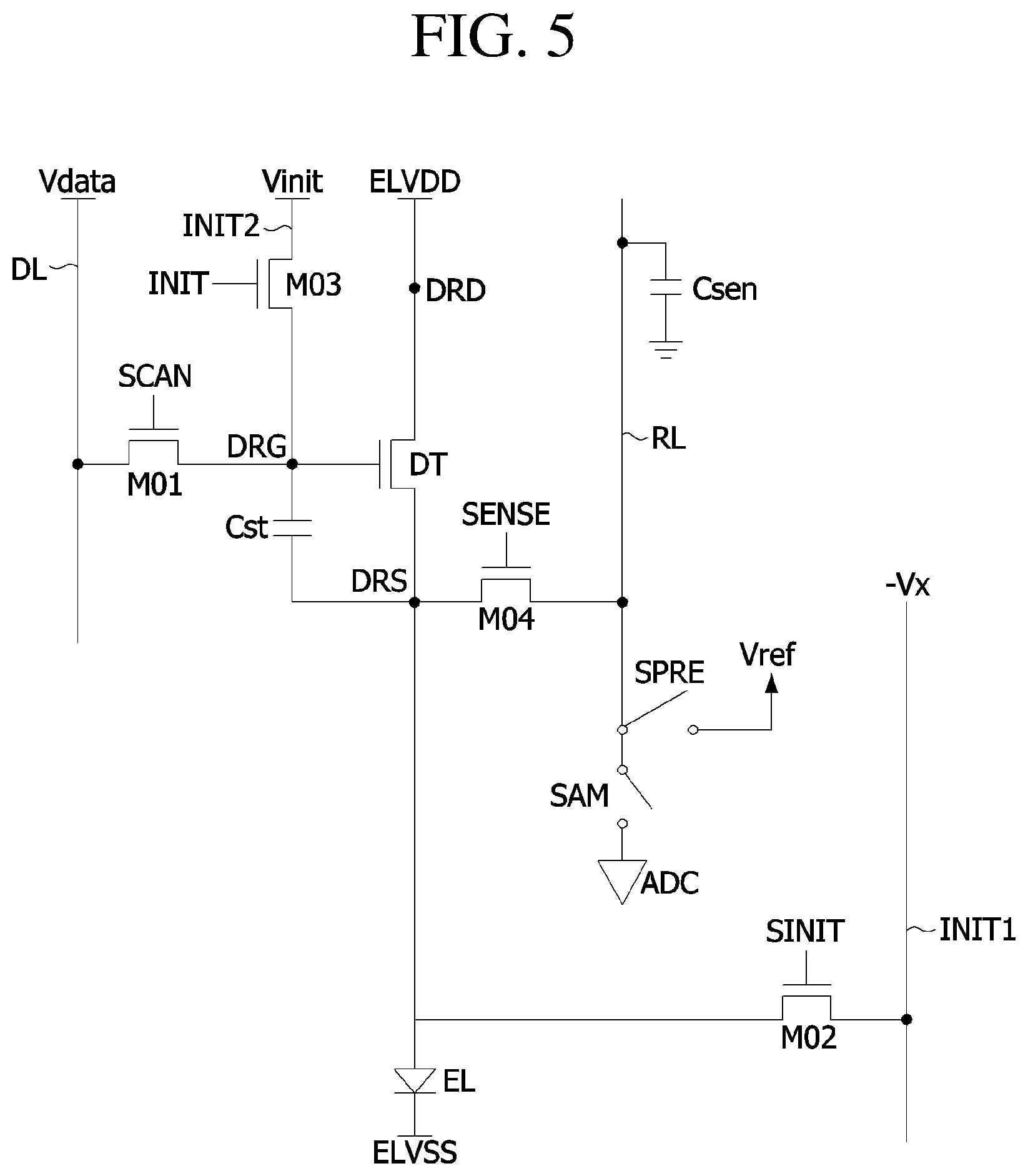 Patent US11776476 Figure 4 – Pixel circuit and display device including the same
