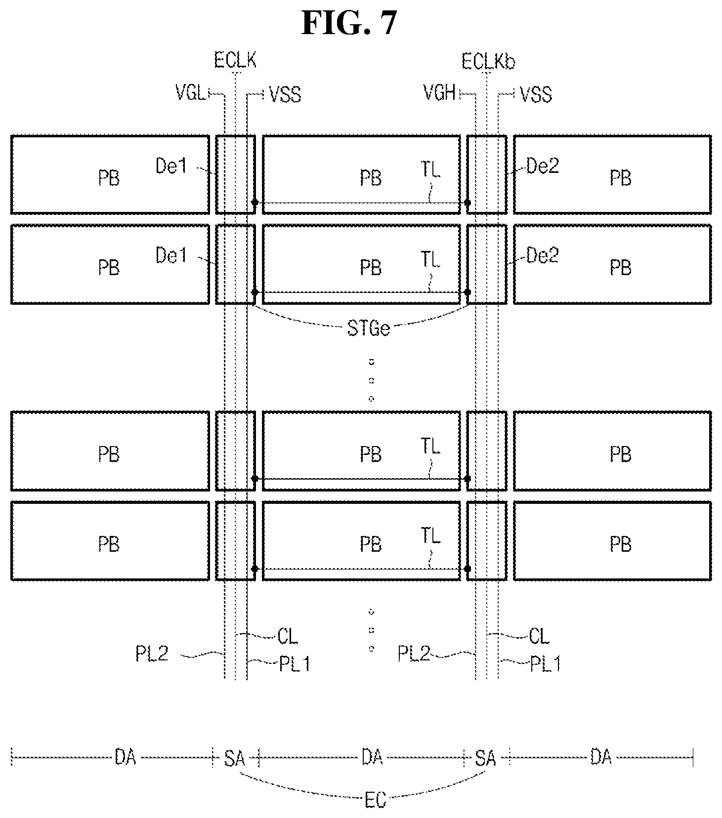 Patent US11776478 Figure 6 – Electroluminescent display device