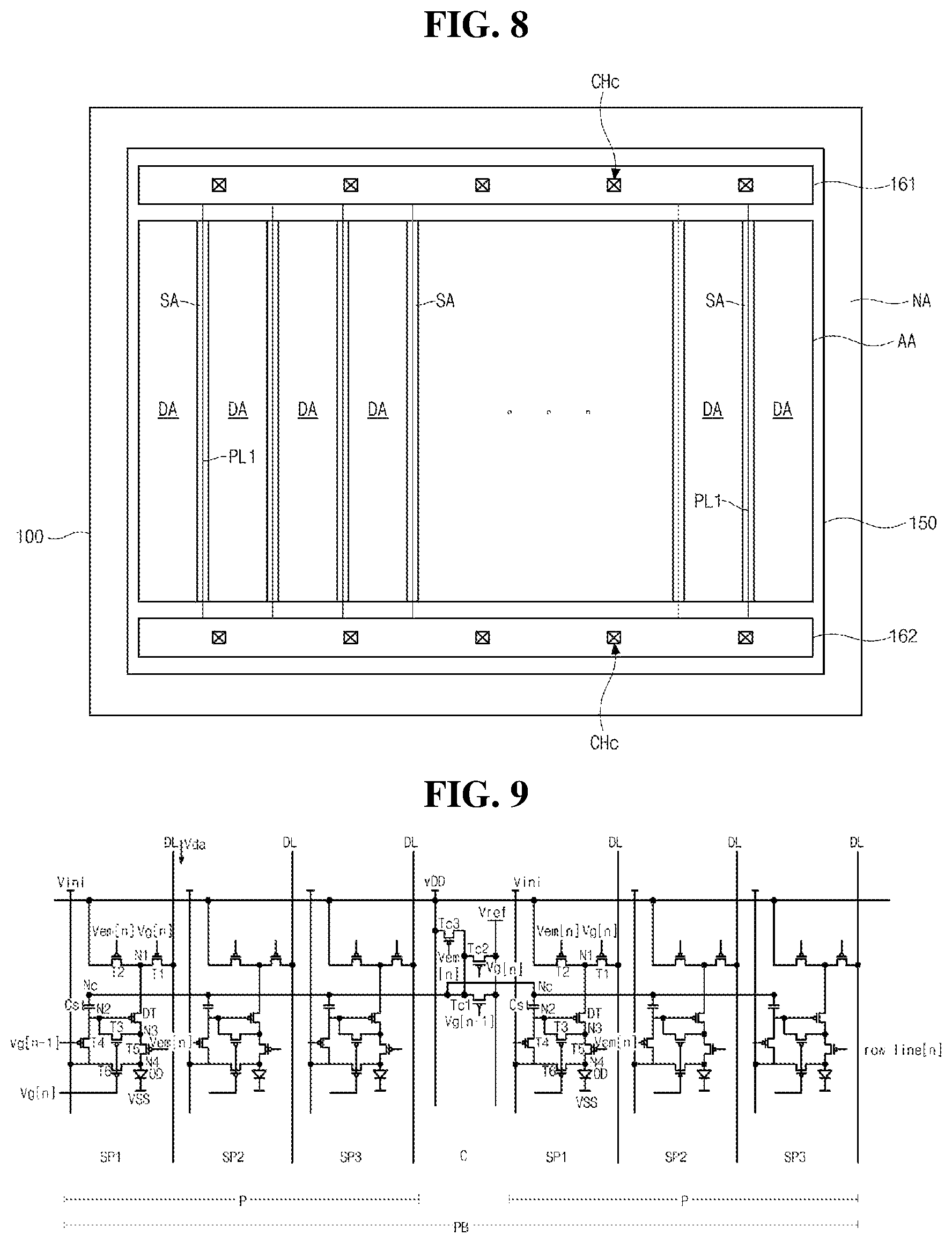 Patent US11776478 Figure 7 – Electroluminescent display device