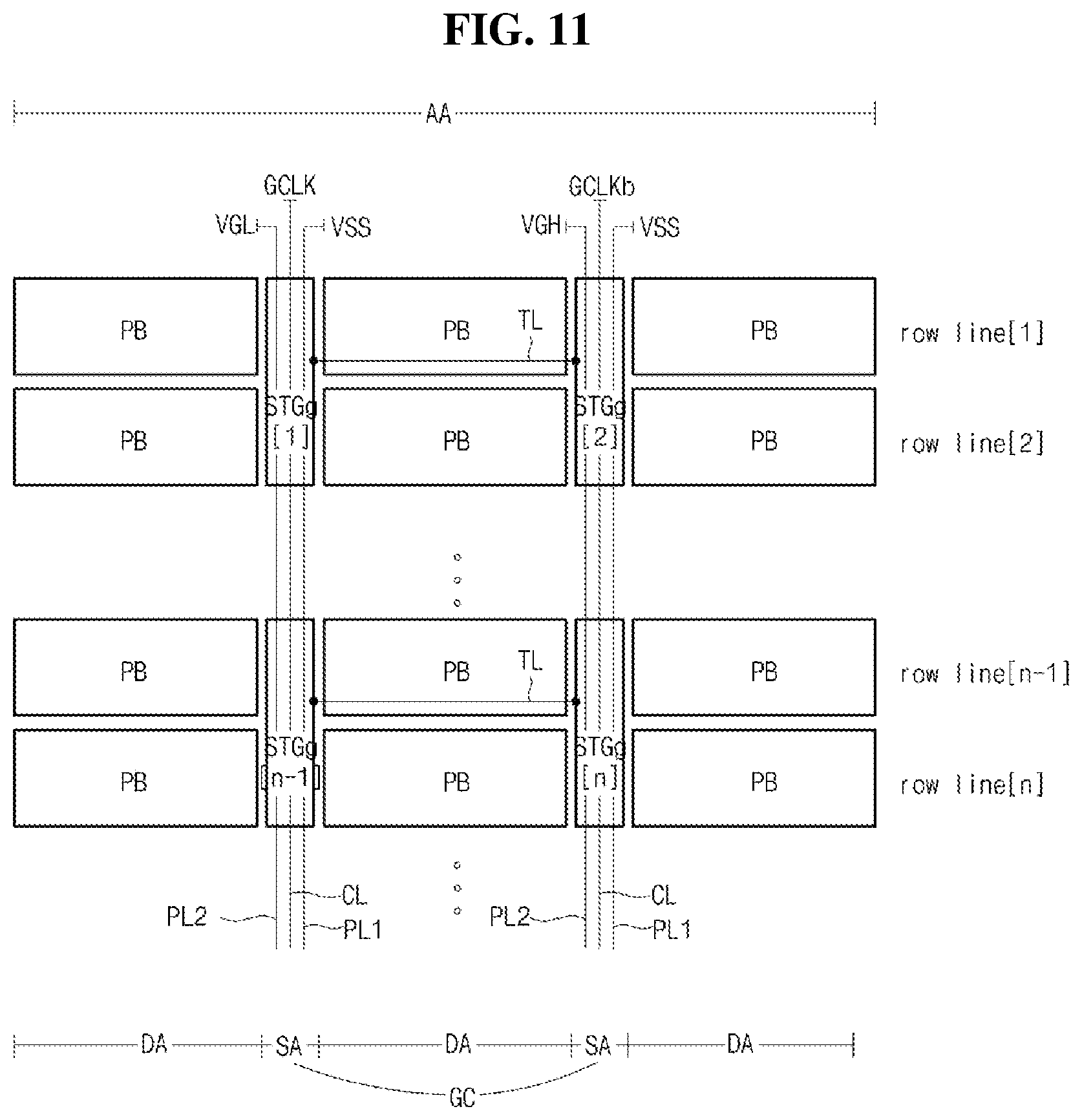 Patent US11776478 Figure 9 – Electroluminescent display device