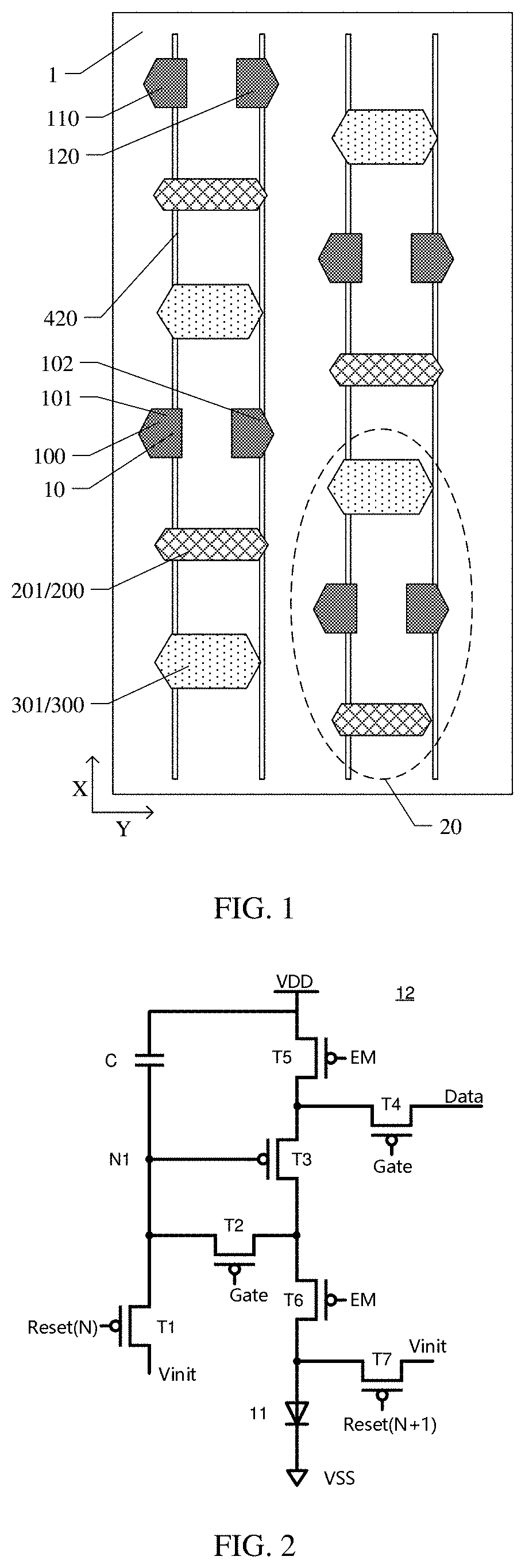 Patent US11776479 Figure 1 – Display substrate and display device