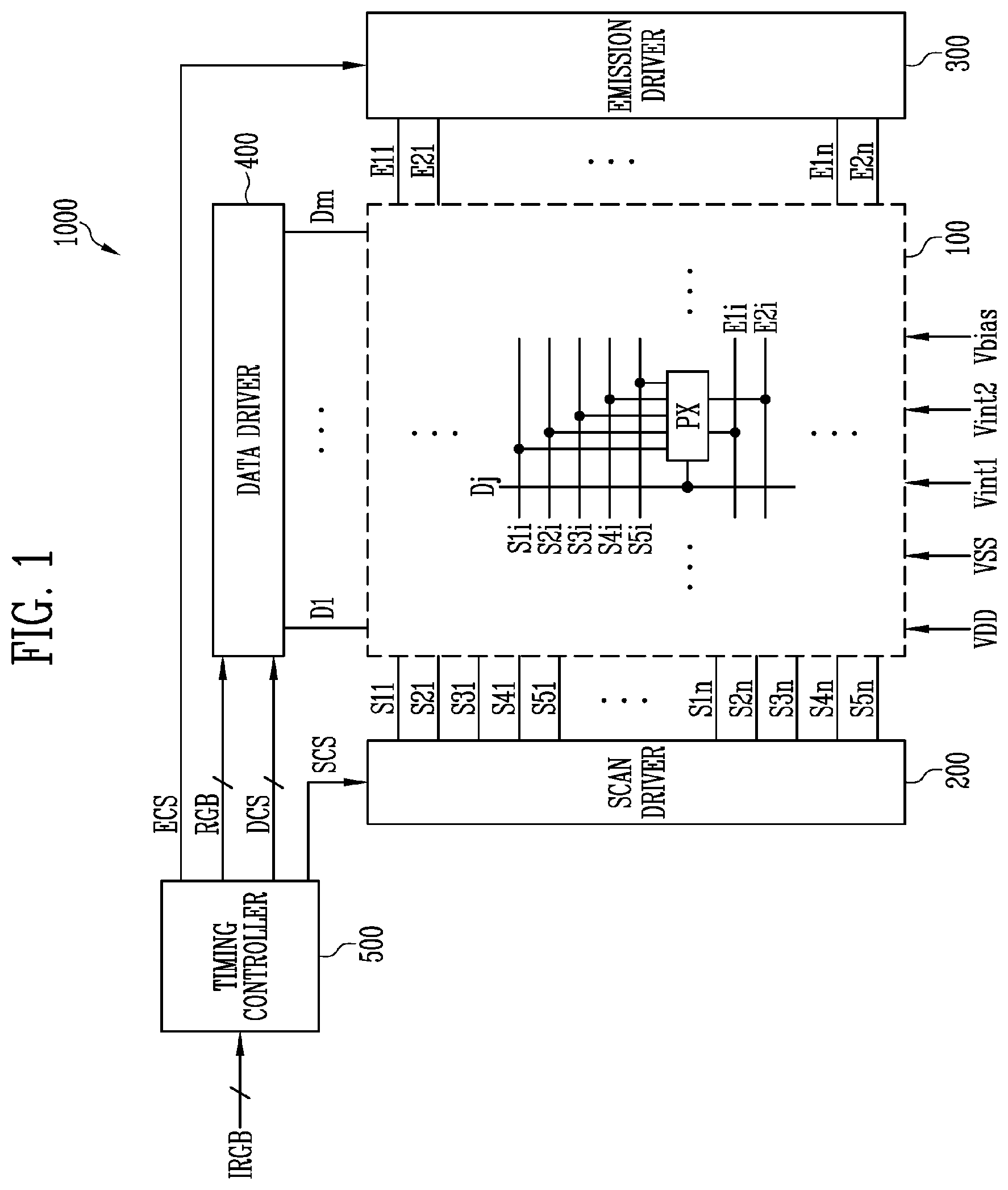 Patent US11776480 Figure 1 – Pixel and display device including the same