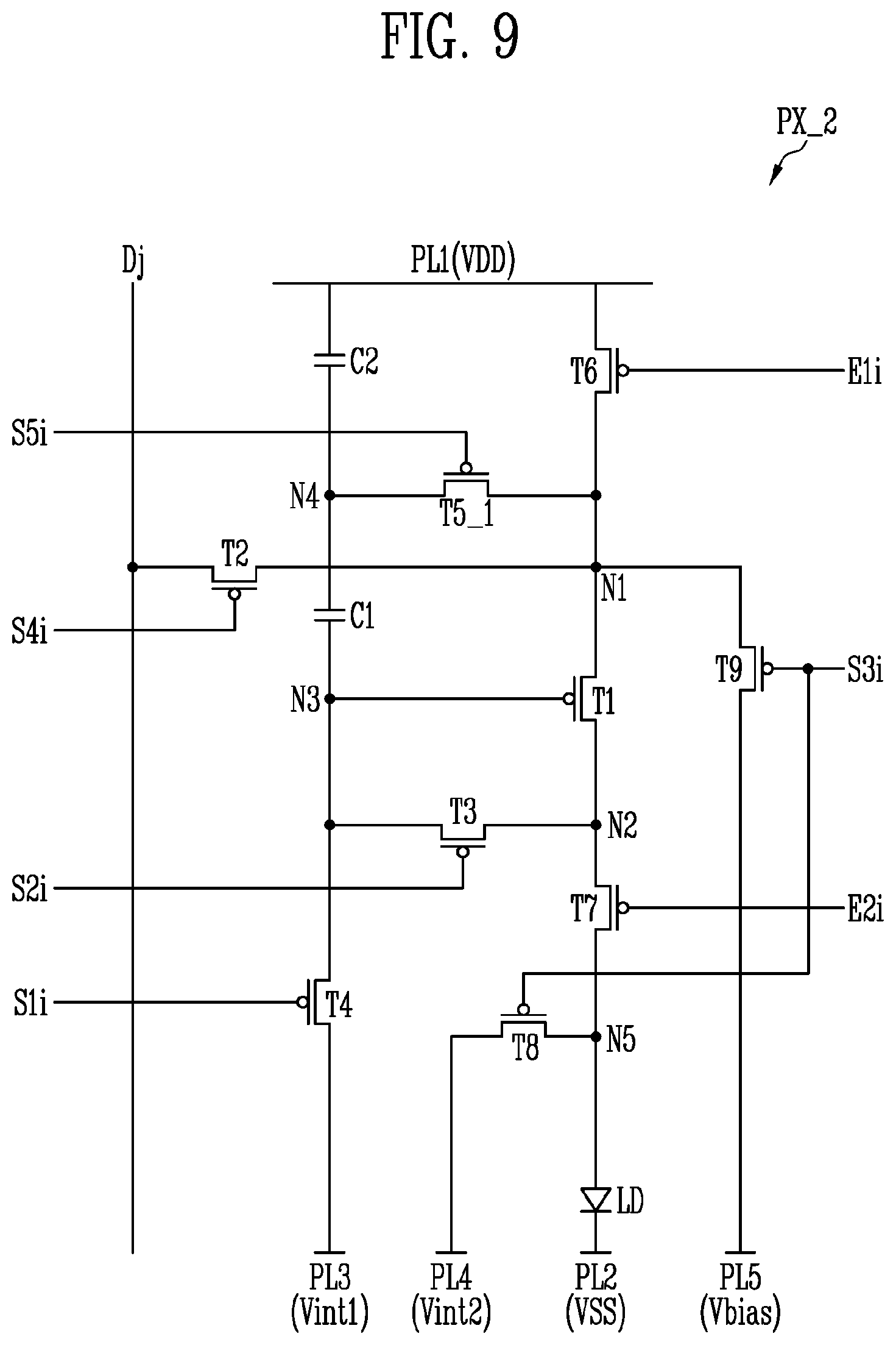 Patent US11776480 Figure 12 – Pixel and display device including the same
