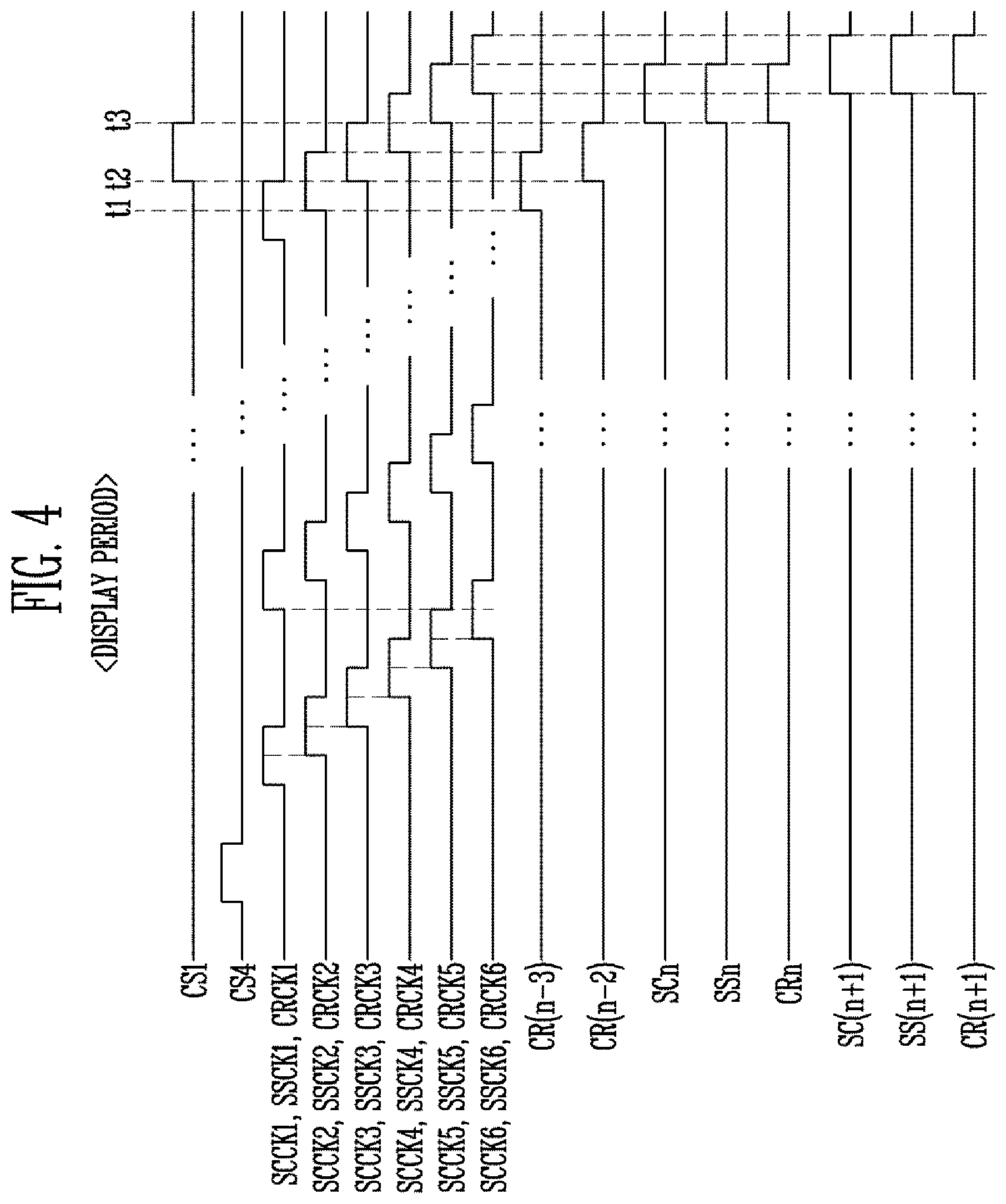 Patent US11776482 Figure 4 – Scan driver for a display device with reduced degradation of transistors