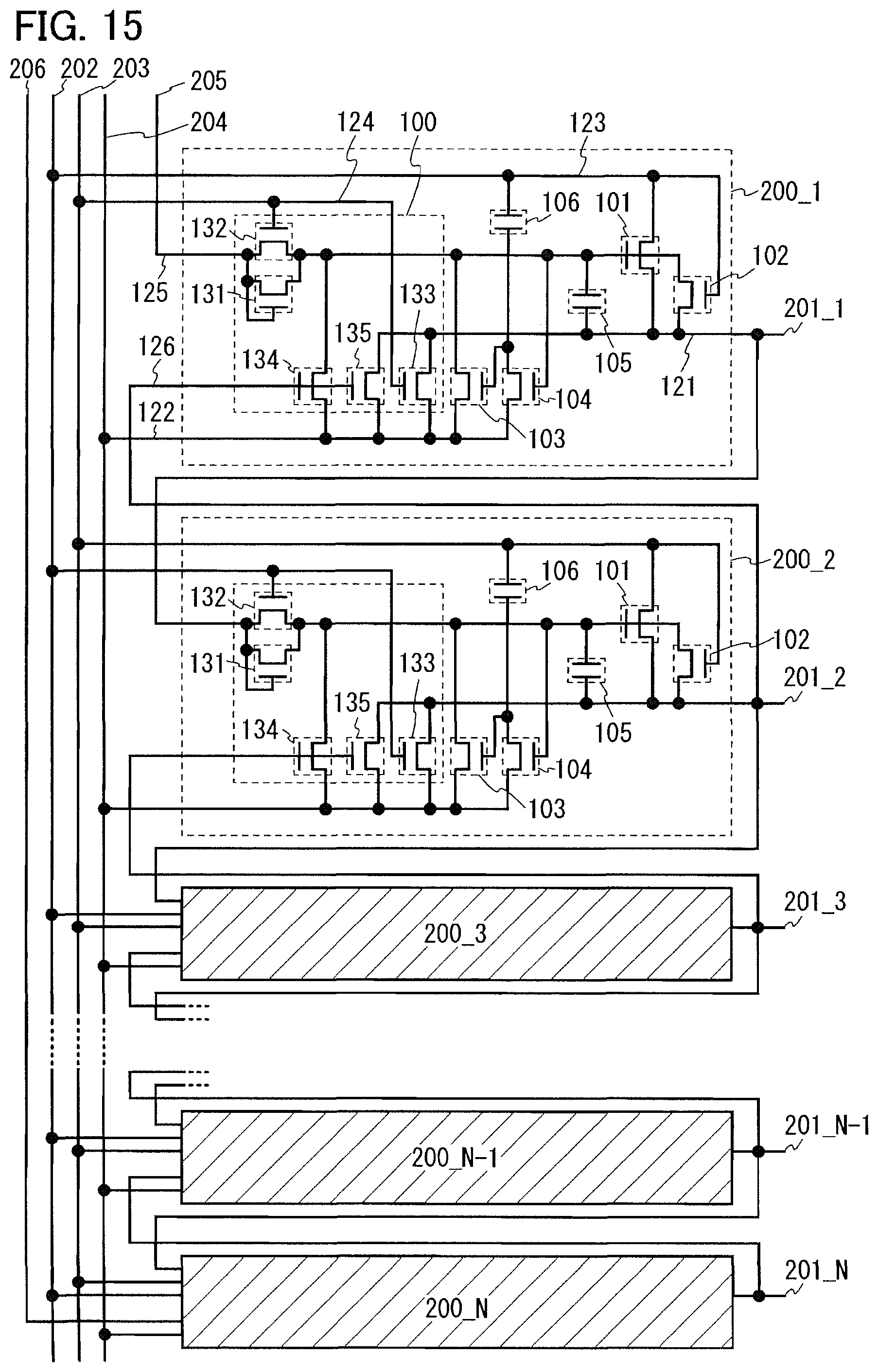 Patent US11776483 Figure 15 – Display device and electronic device including the same