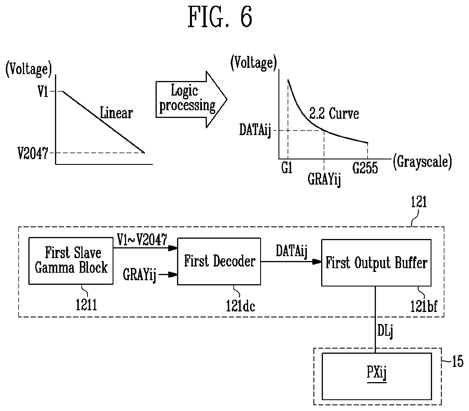 Patent US11776484 Figure 7 – Display device