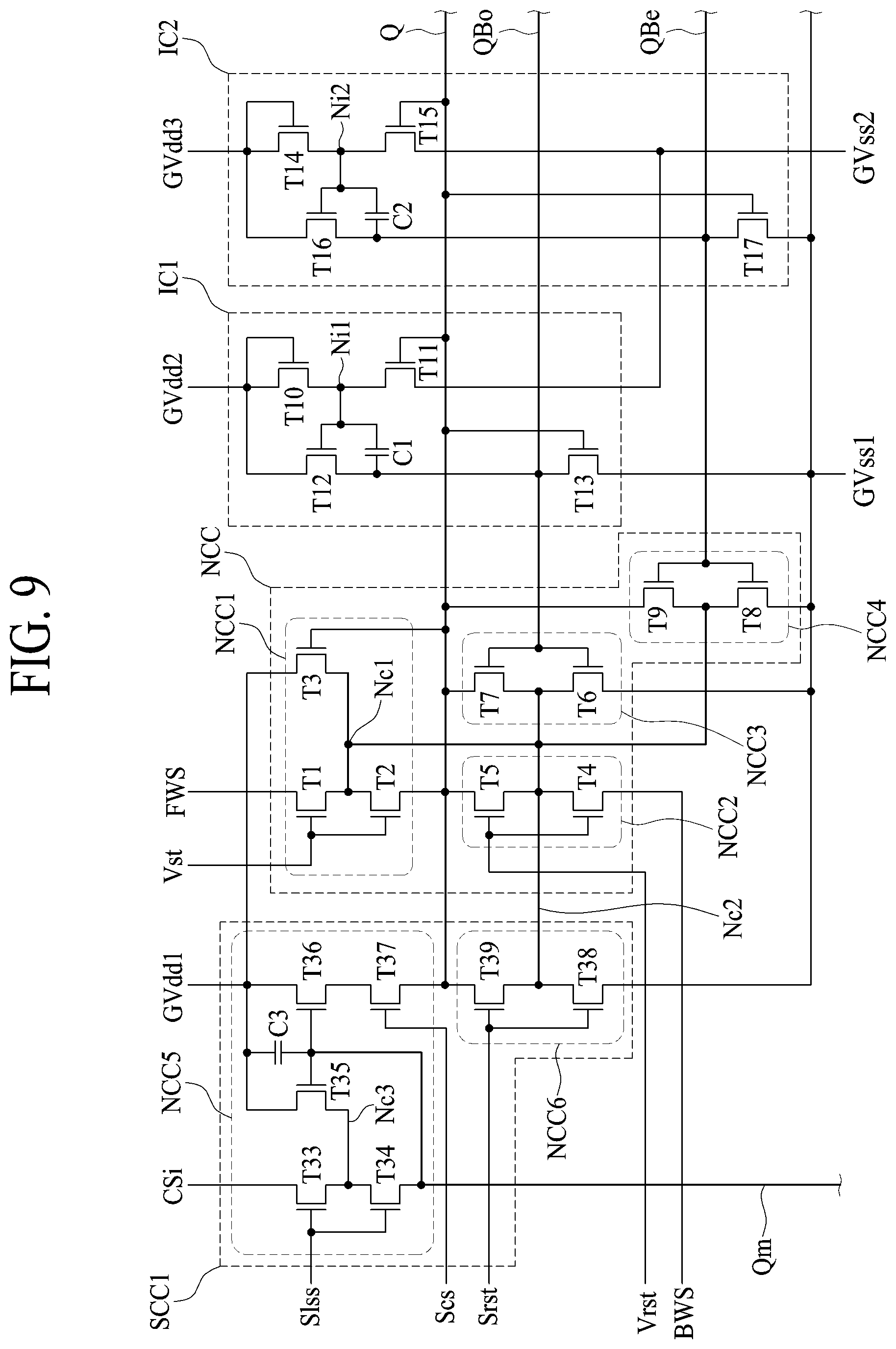 Patent US11776485 Figure 7 – Display apparatus including a branched gate driving circuit and multi-screen display apparatus including the same