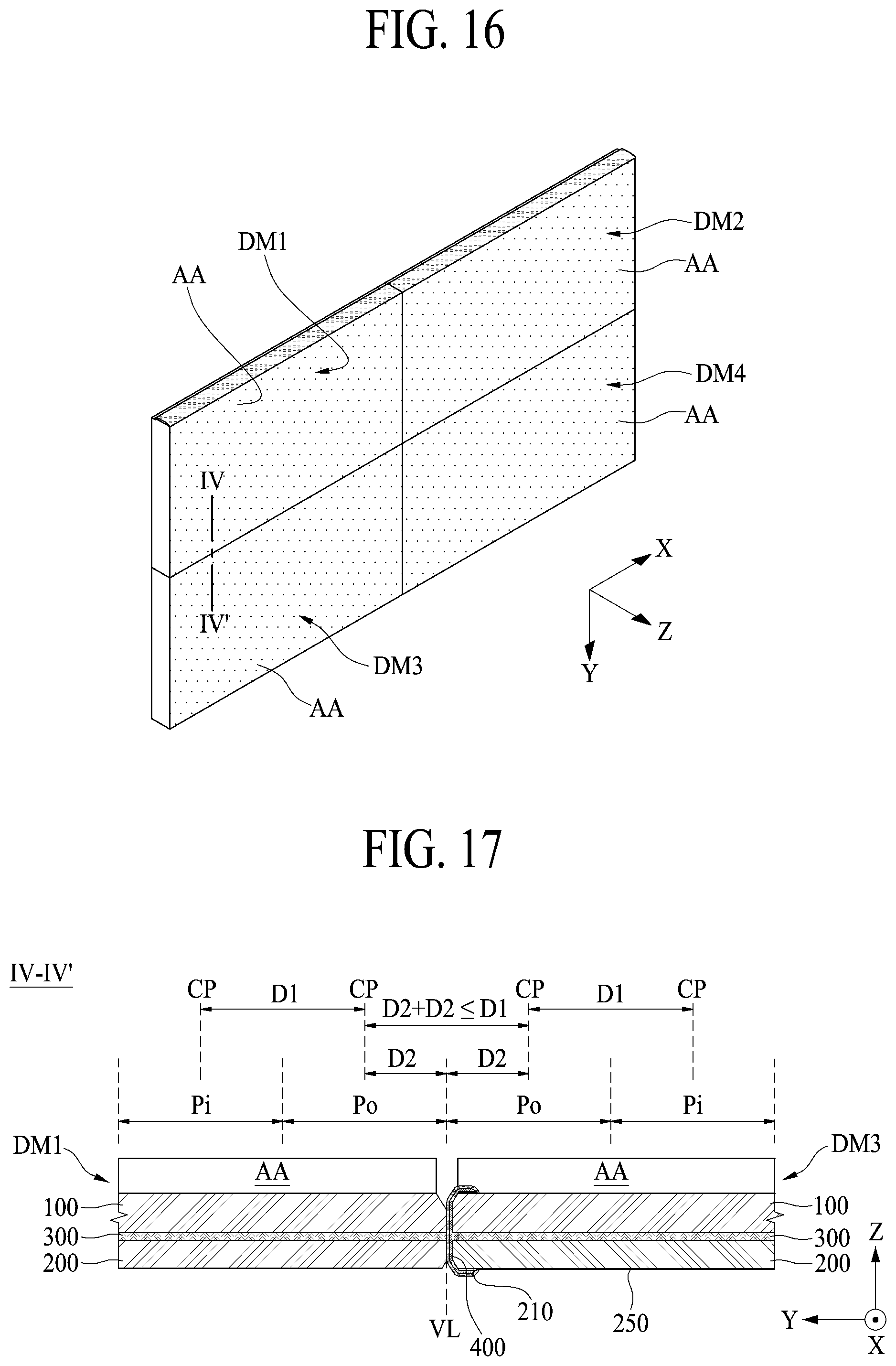Patent US11776485 Figure 14 – Display apparatus including a branched gate driving circuit and multi-screen display apparatus including the same