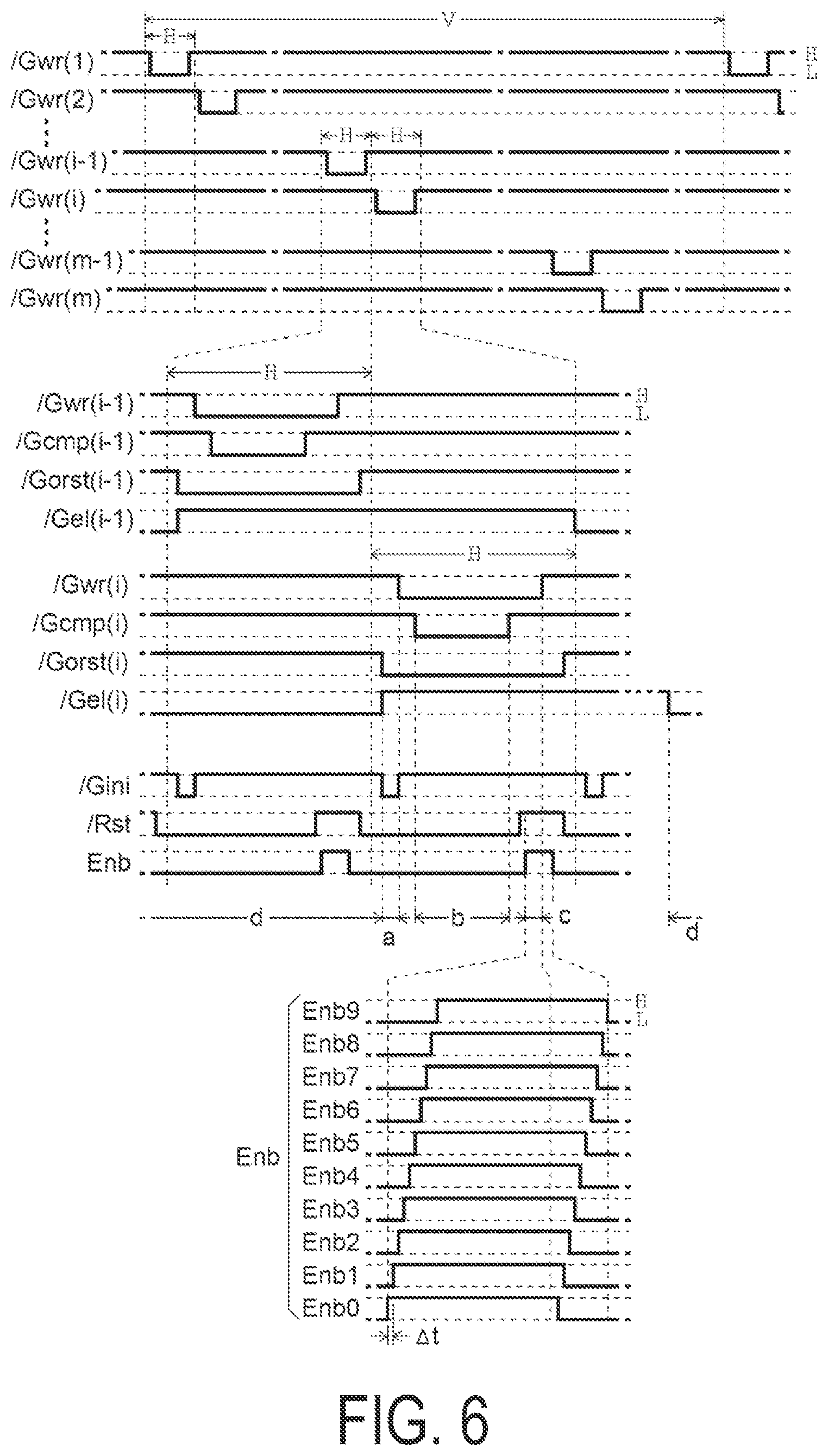 Patent US11776487 Figure 6 – DA conversion circuit, electro-optical device and electronic apparatus