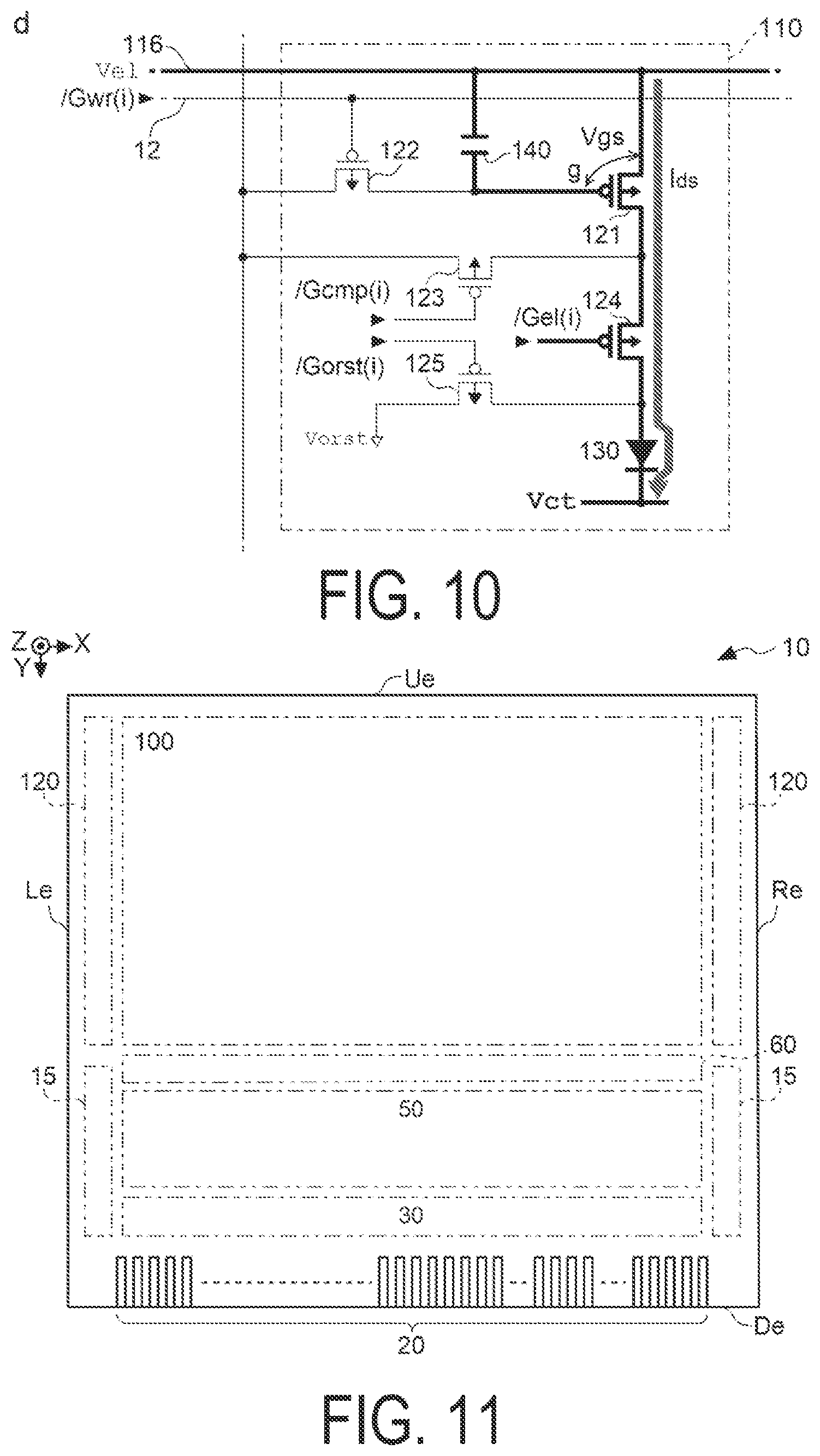 Patent US11776487 Figure 10 – DA conversion circuit, electro-optical device and electronic apparatus