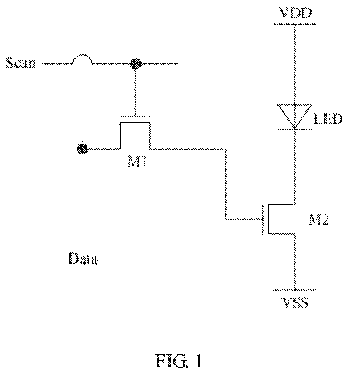 Patent US11776488 — Light-emitting substrate and display device — Figure 1