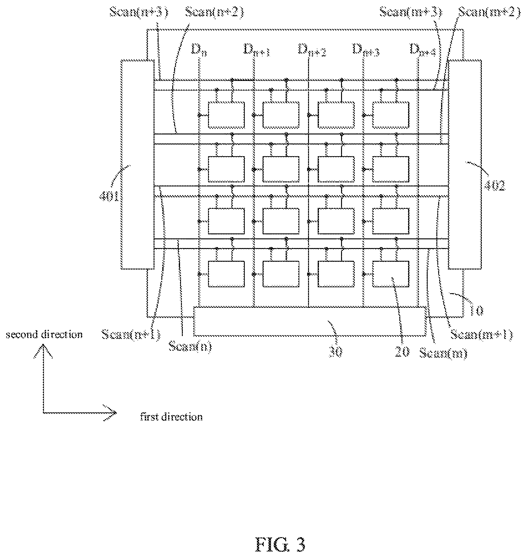 Patent US11776488 Figure 3 – Light-emitting substrate and display device