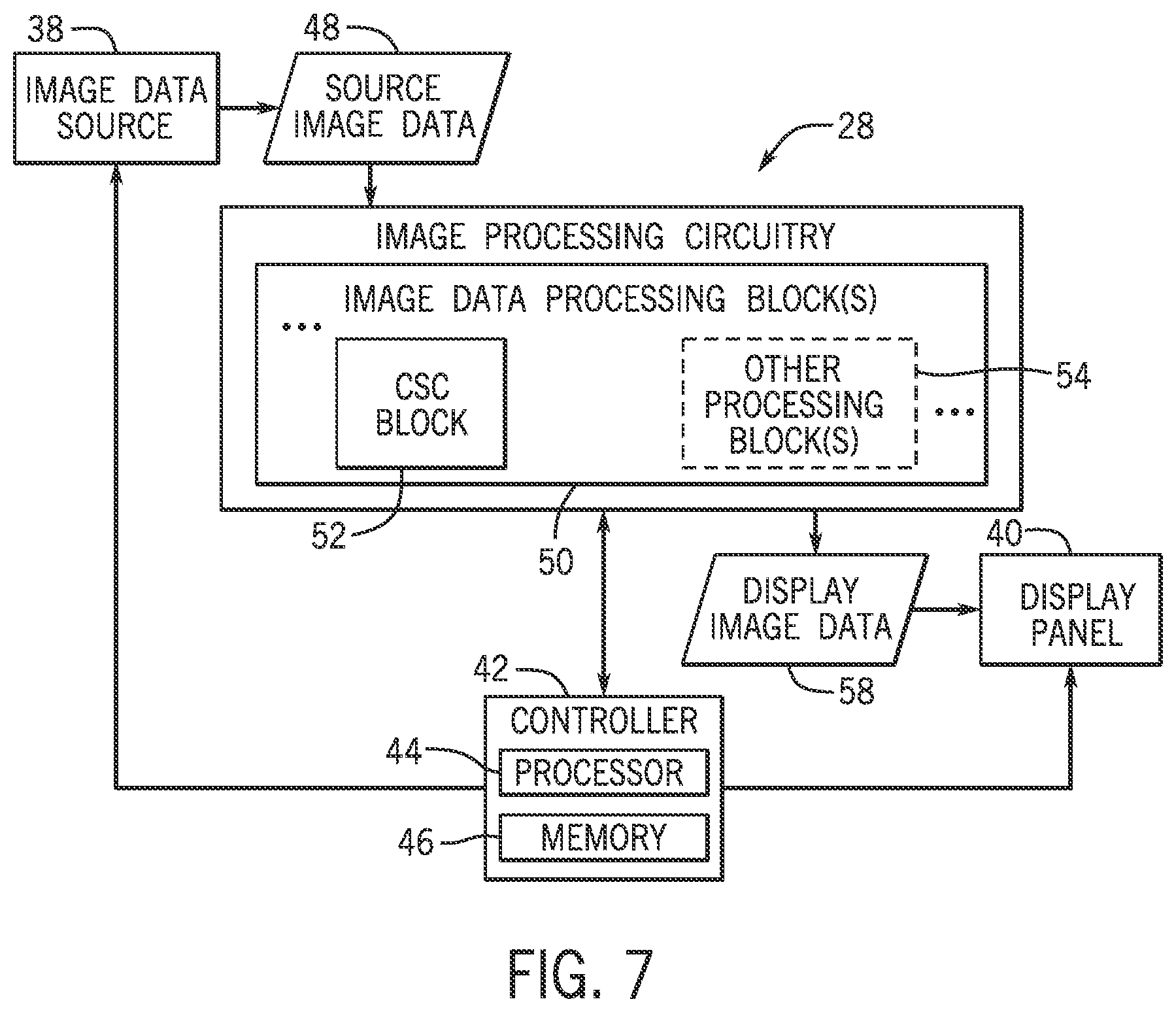 Patent US11776492 Figure 5 – Dynamic backlight color shift compensation systems and methods