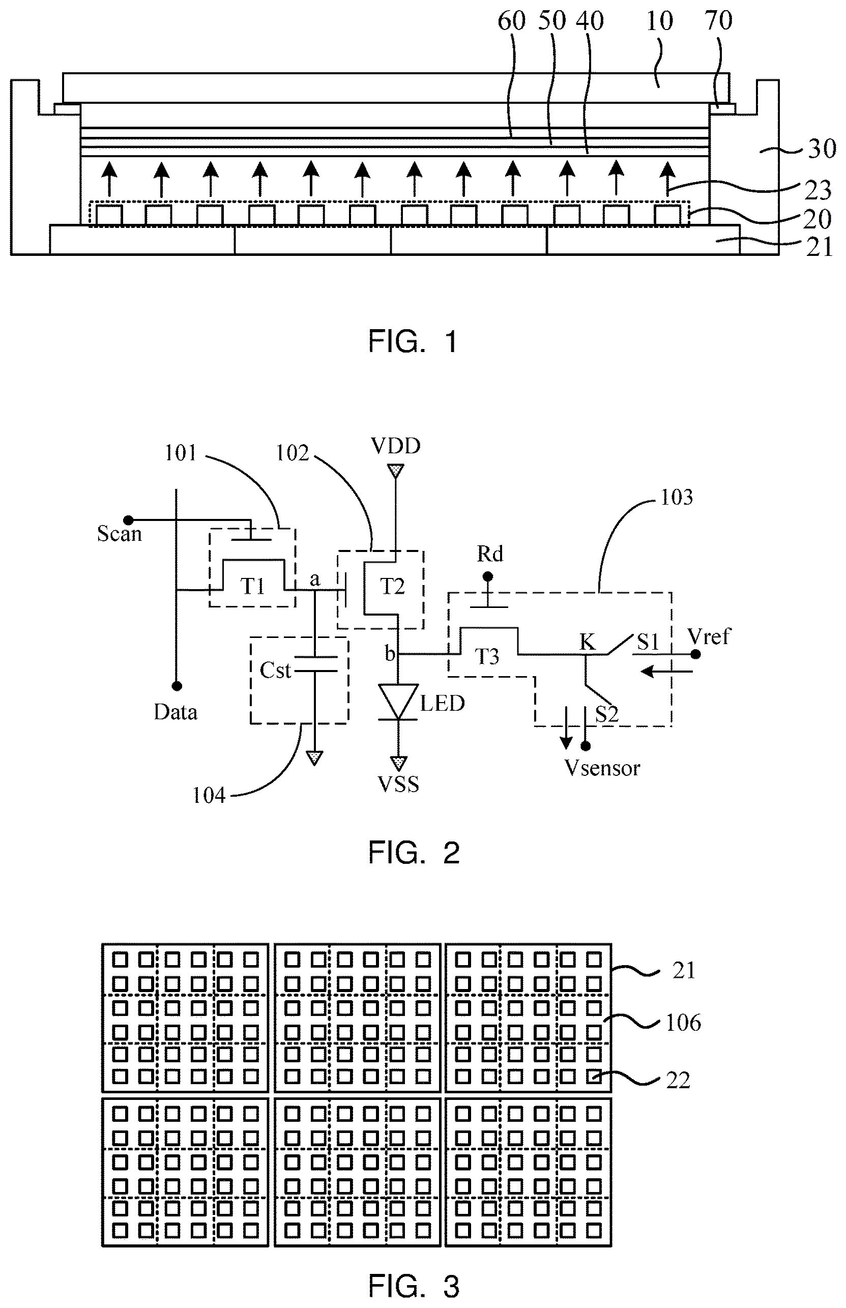 Patent US11776493 Figure 1 – Backlight module and display device including the same