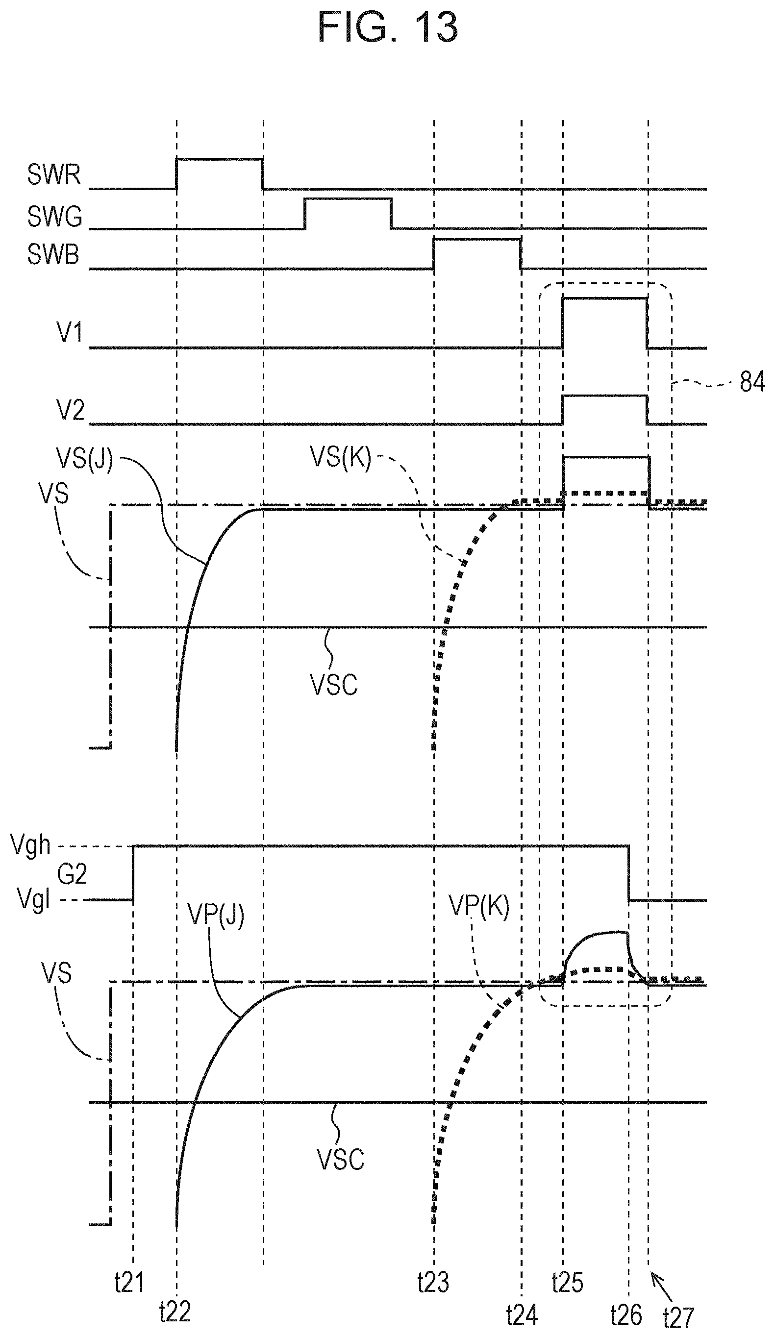 Patent US11776500 Figure 13 – Liquid-crystal display apparatus and driving method