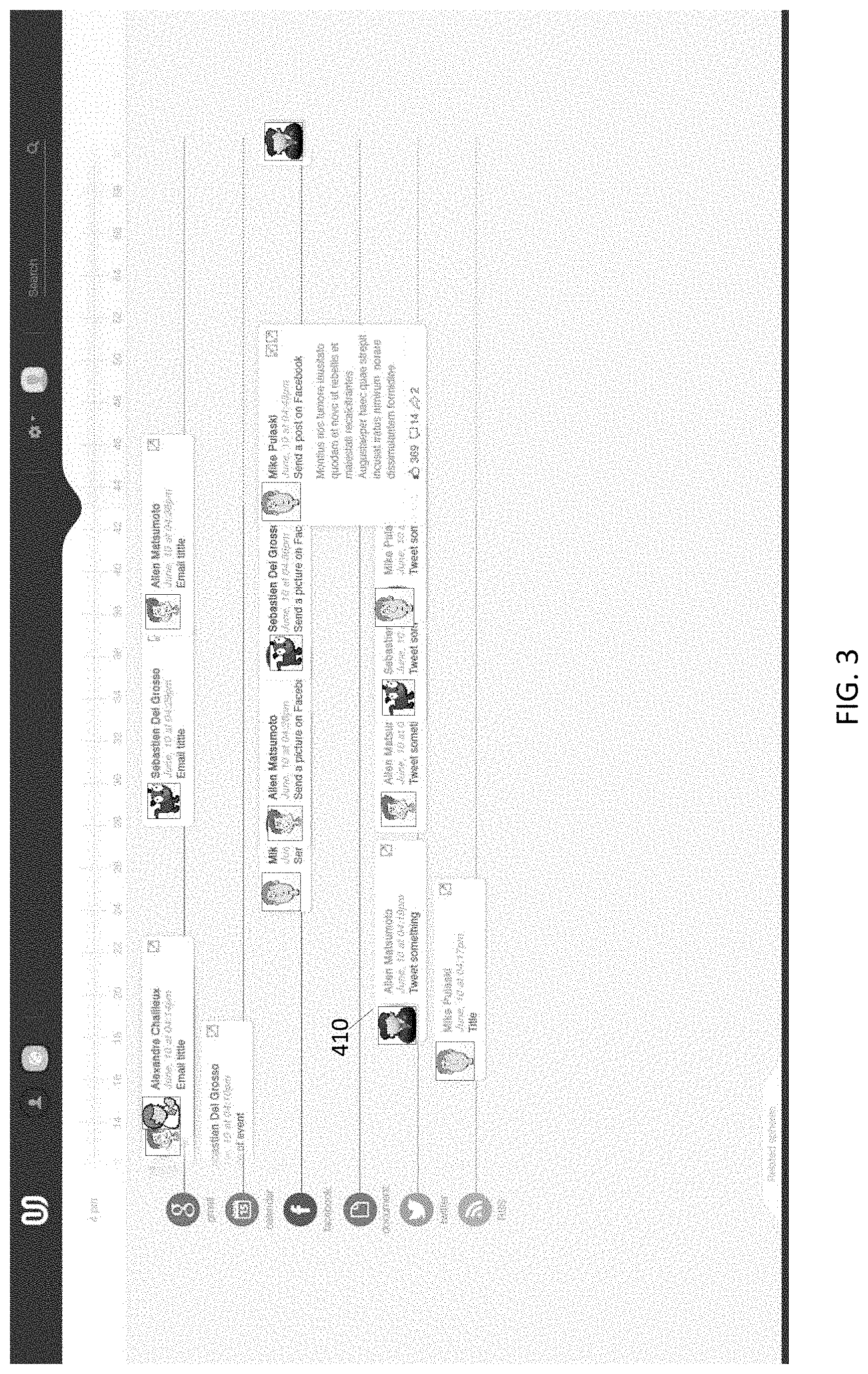 Patent US11776506 Figure 3 – Systems and techniques for aggregation, display, and sharing of data