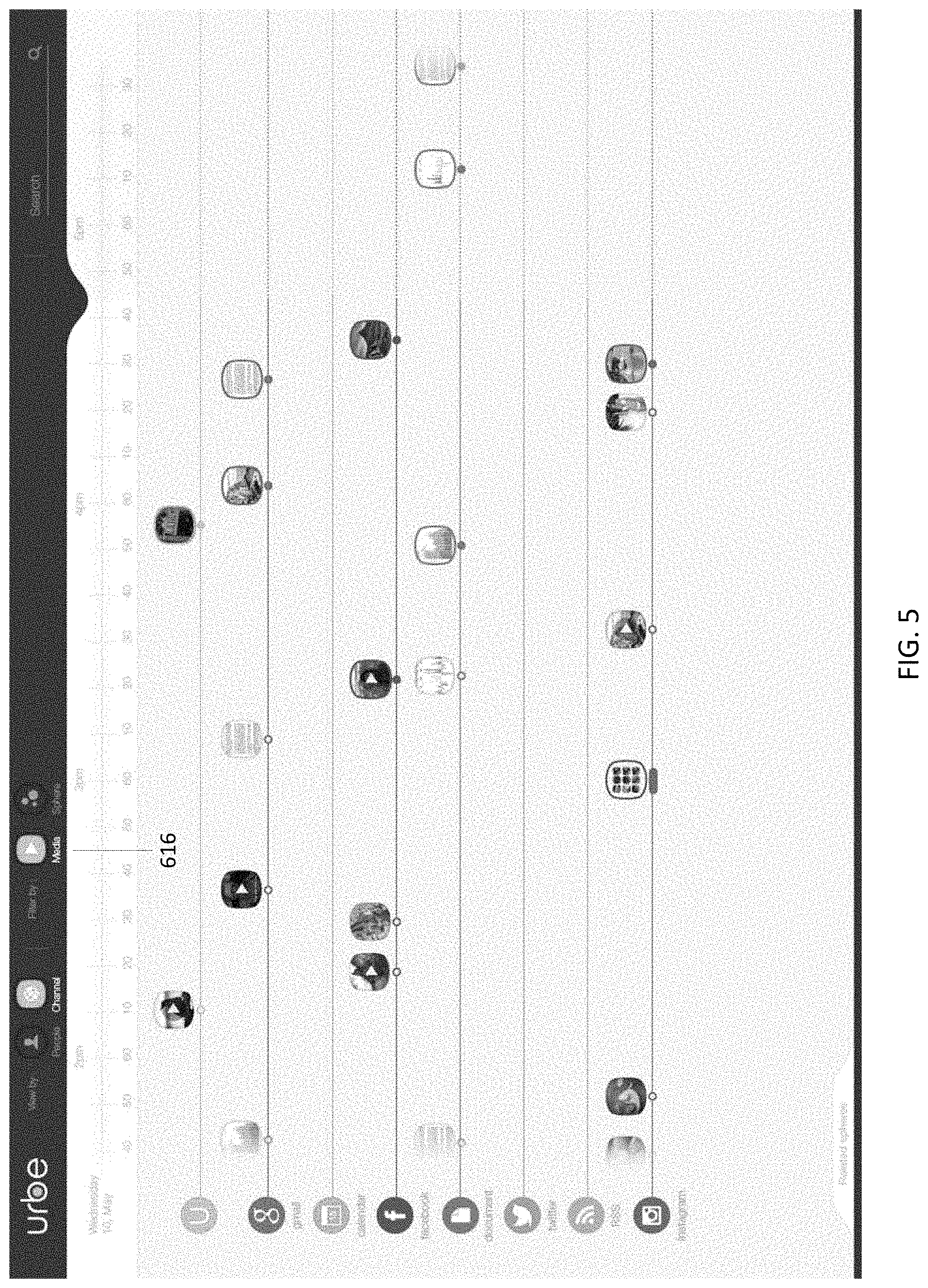 Patent US11776506 Figure 5 – Systems and techniques for aggregation, display, and sharing of data