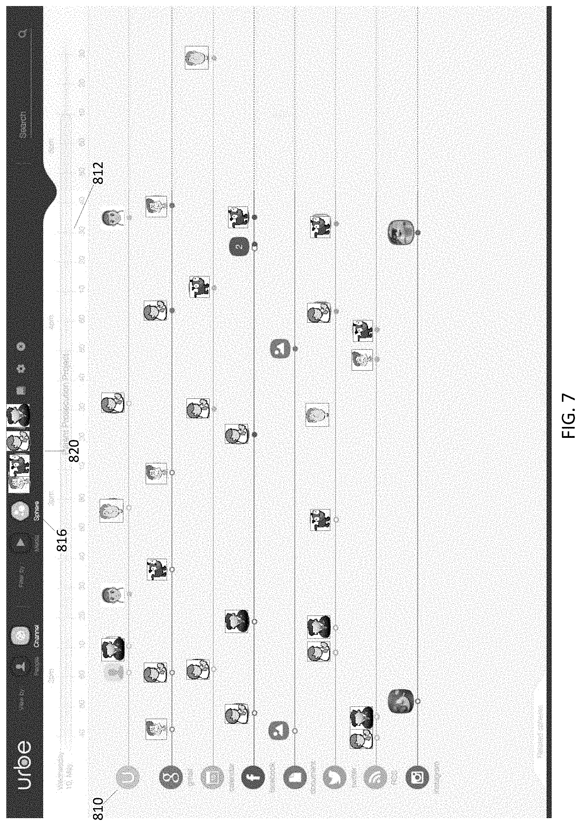 Patent US11776506 Figure 7 – Systems and techniques for aggregation, display, and sharing of data